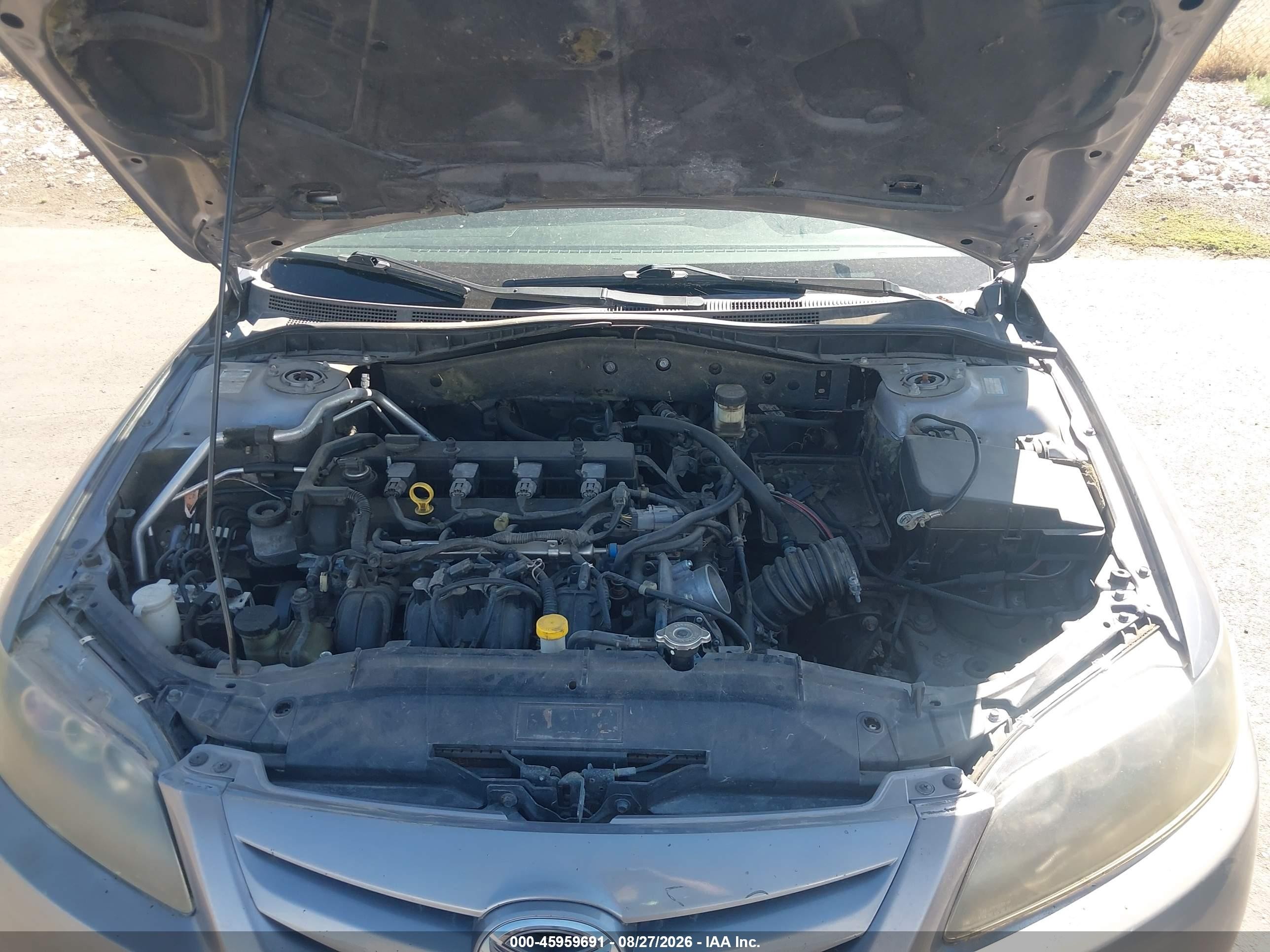 2008 Mazda Mazda6 I Sport Ve Gray vin: 1YVHP80C285M00318
