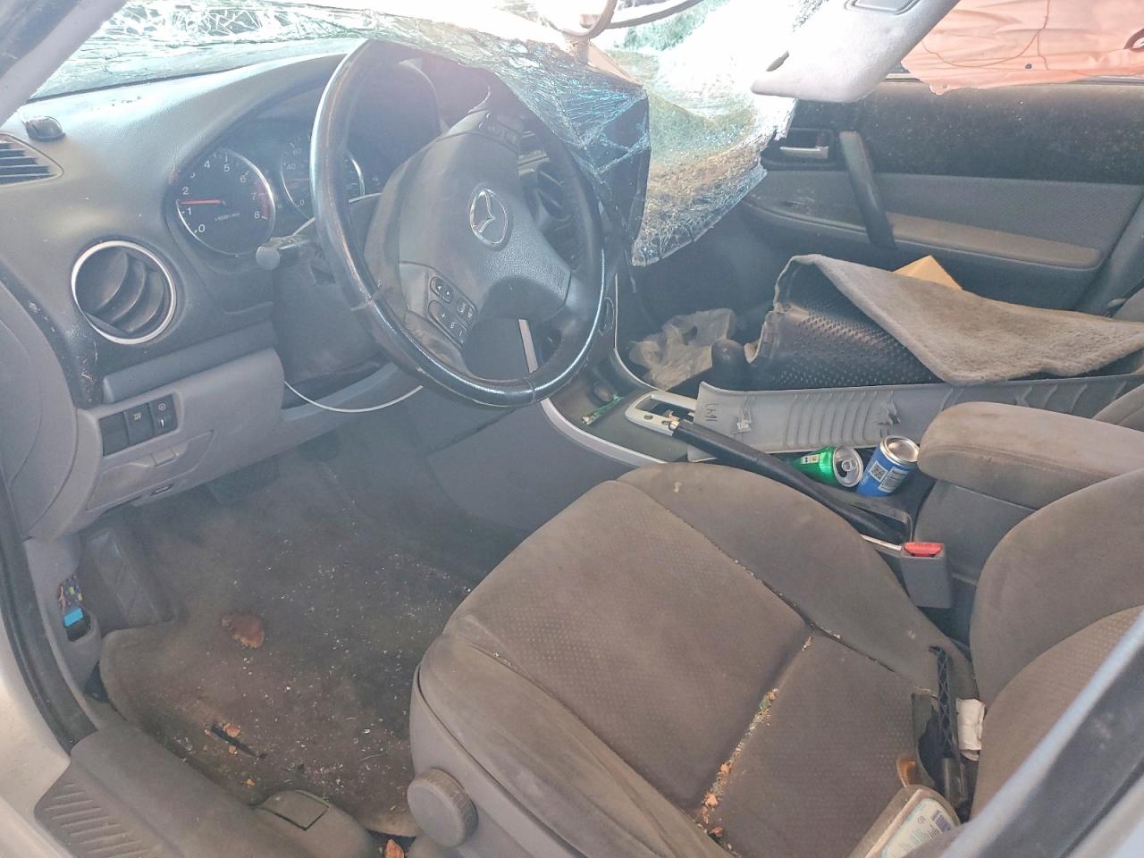 2008 Mazda 6 I Silver vin: 1YVHP80C285M07897