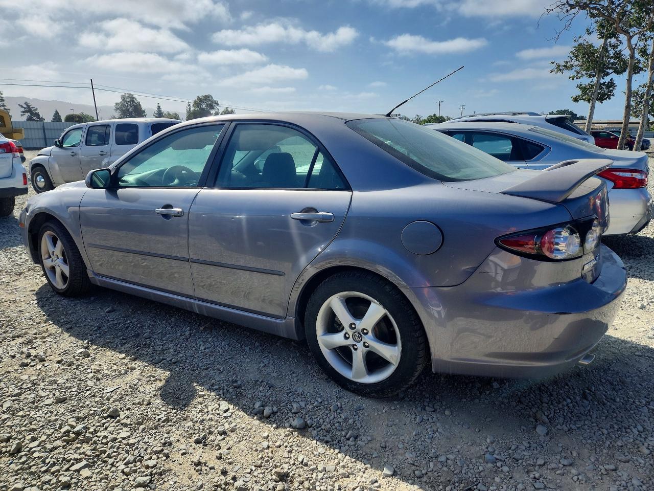 2008 Mazda 6 I Silver vin: 1YVHP80C285M25509