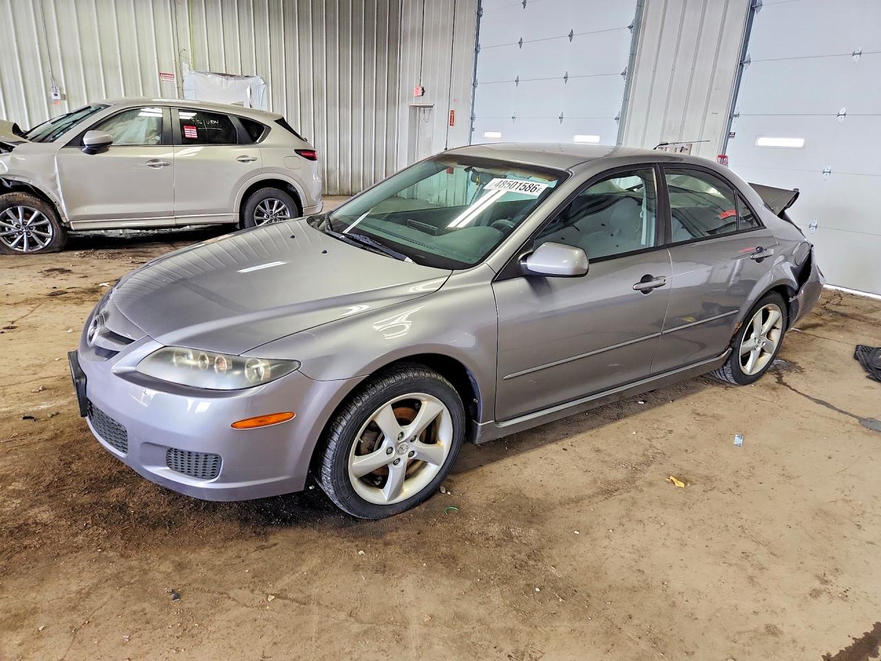 2008 Mazda 6 Gray vin: 1YVHP80C285M38745