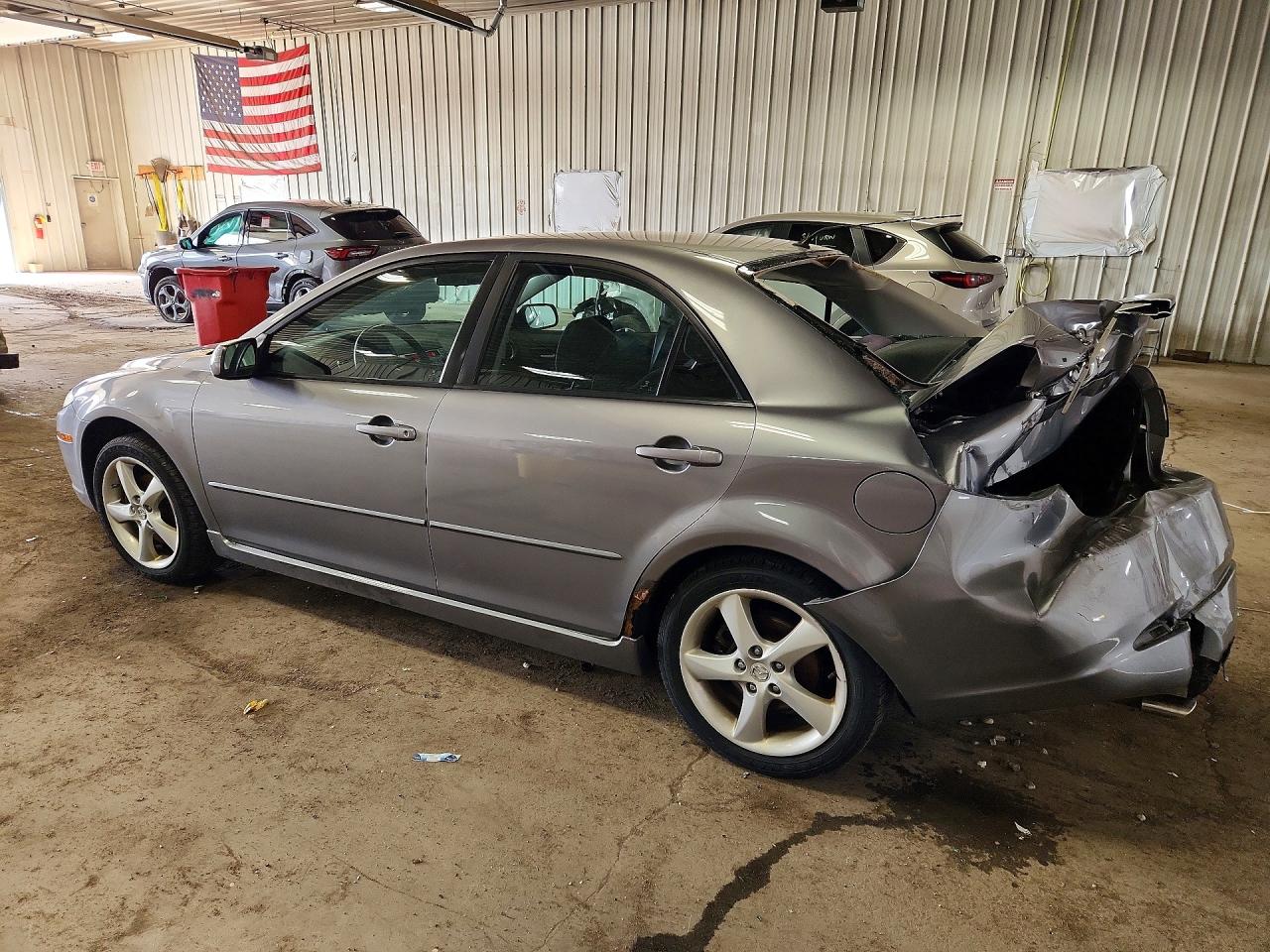 2008 Mazda 6 Gray vin: 1YVHP80C285M38745