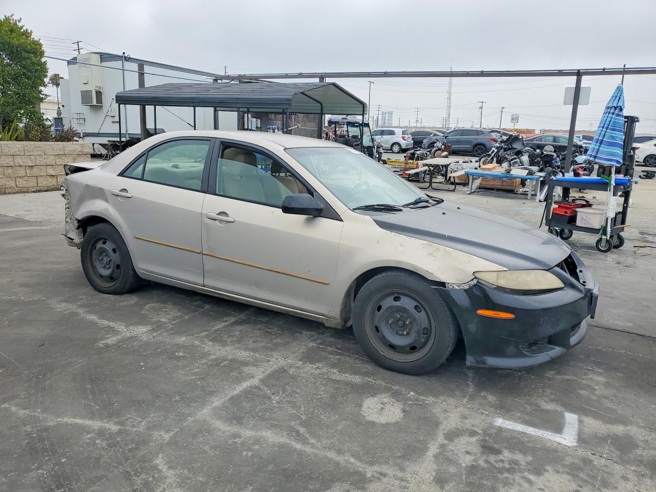 2007 Mazd 6 Beige vin: 1YVHP80C375M25193