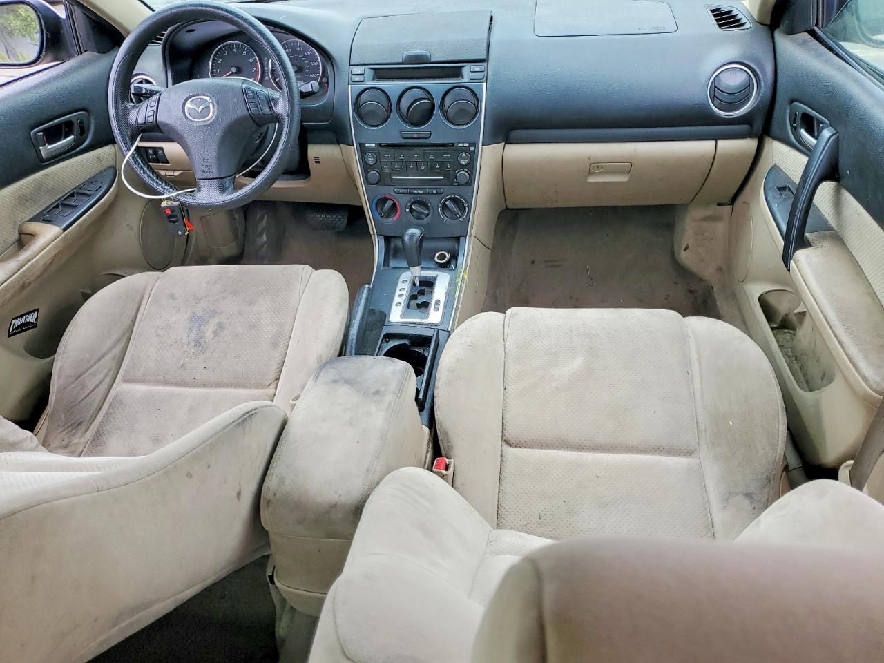 2007 Mazd 6 Beige vin: 1YVHP80C375M25193