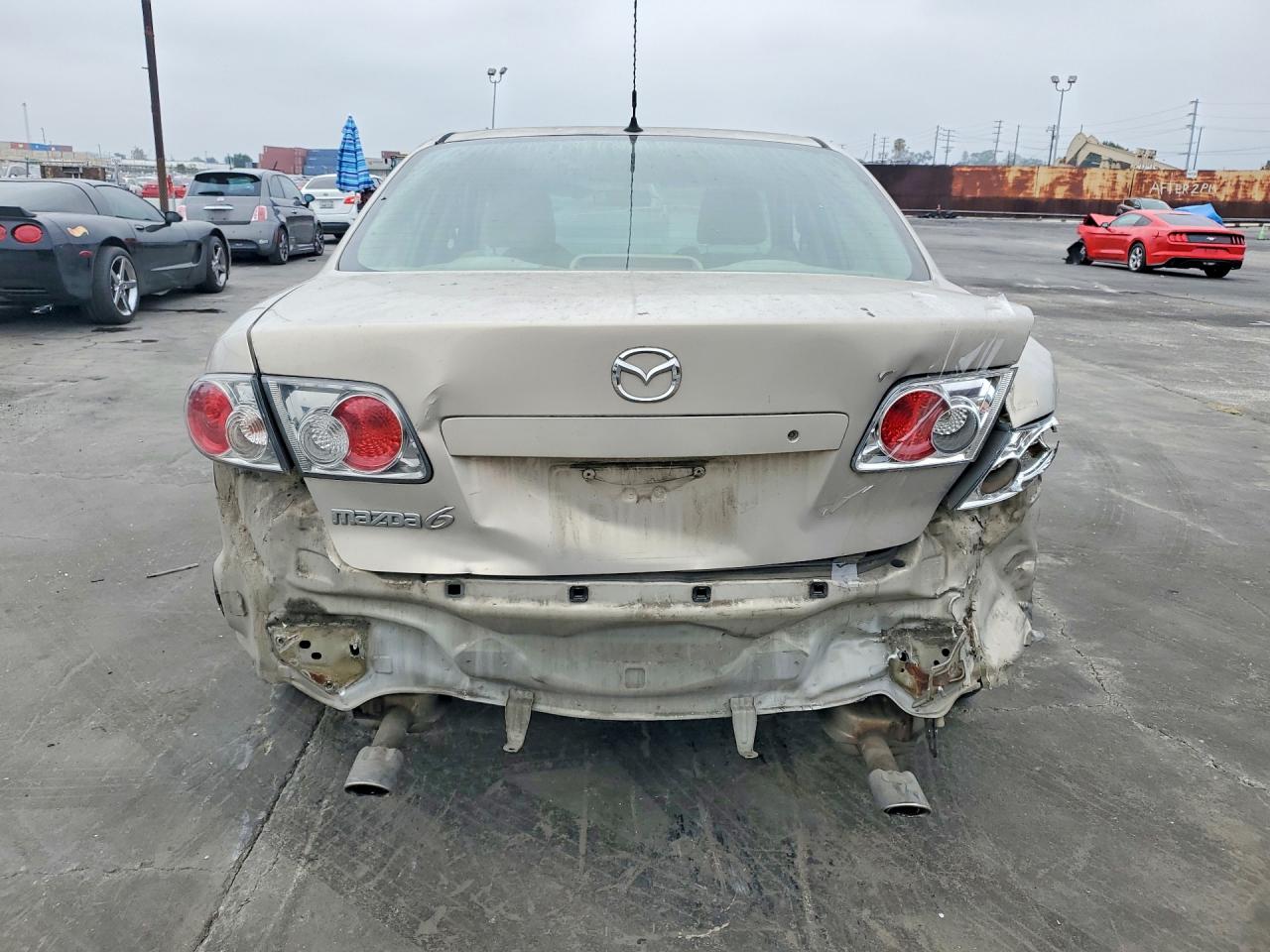 2007 Mazd 6 Beige vin: 1YVHP80C375M25193