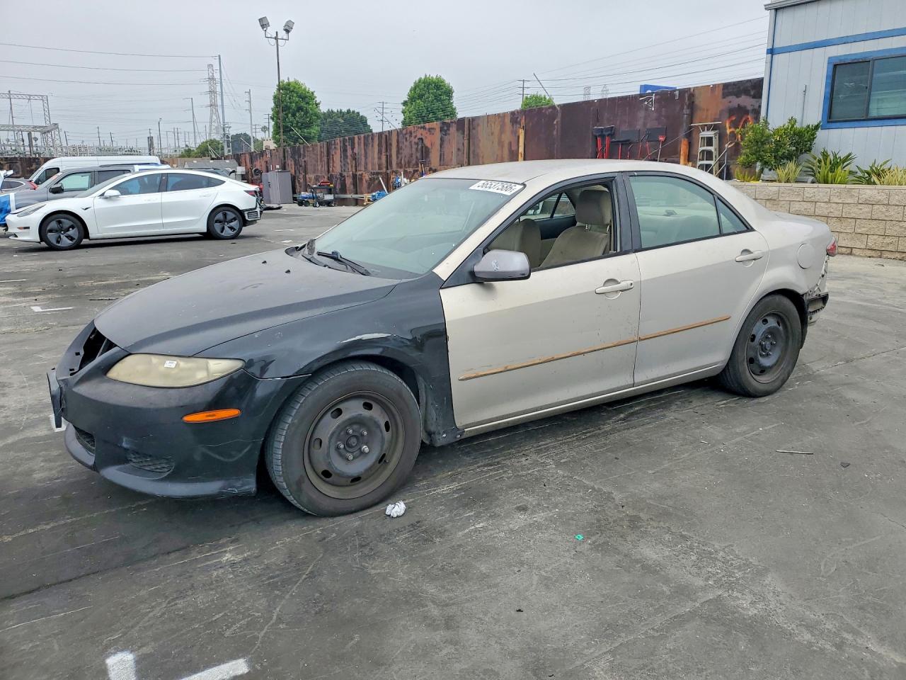 2007 Mazd 6 Beige vin: 1YVHP80C375M25193