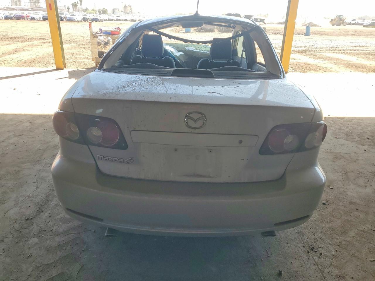 2007 Mazda 6 I Серебряный vin: 1YVHP80C375M41622