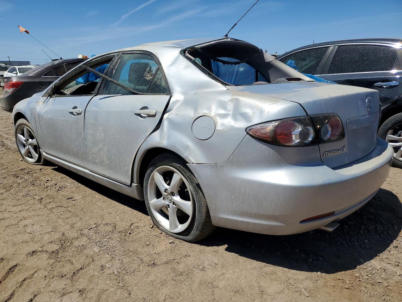 2007 Mazda 6 I Серебряный vin: 1YVHP80C375M41622