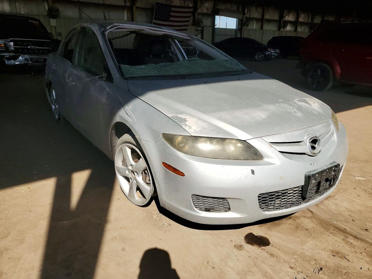 2007 Mazda 6 I Серебряный vin: 1YVHP80C375M41622