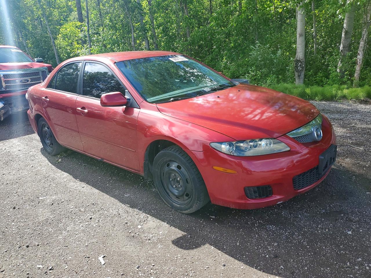 2007 Mazda 6 I Red vin: 1YVHP80C375M61840