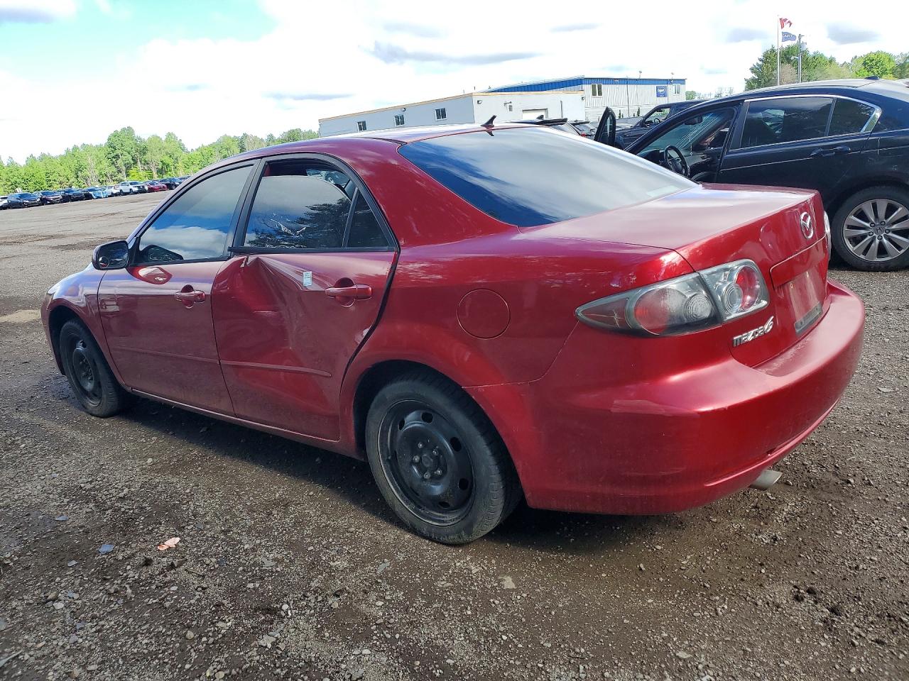 2007 Mazda 6 I Red vin: 1YVHP80C375M61840