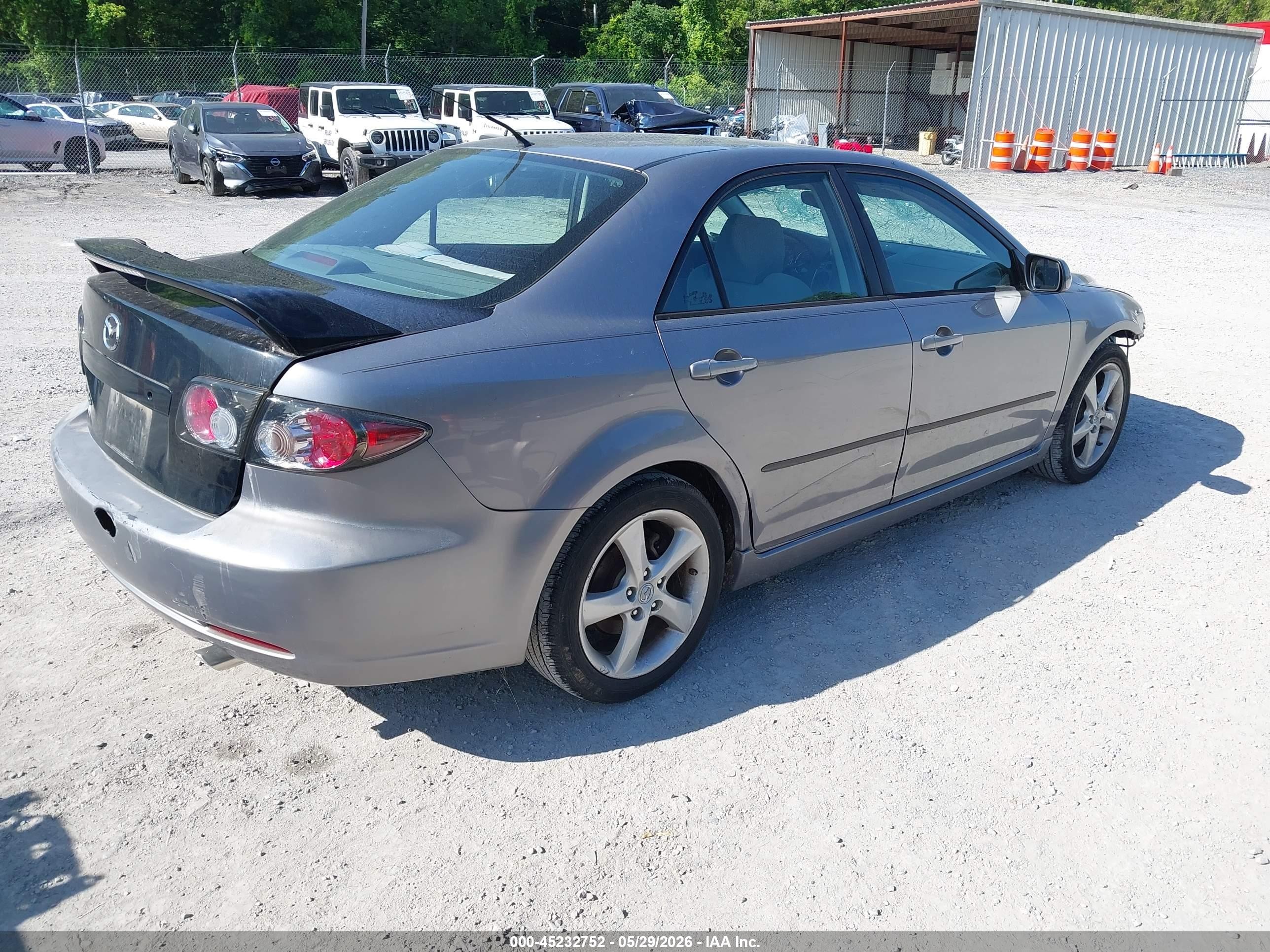 2008 Mazda Mazda6 I Sport Ve Серебряный vin: 1YVHP80C385M05799