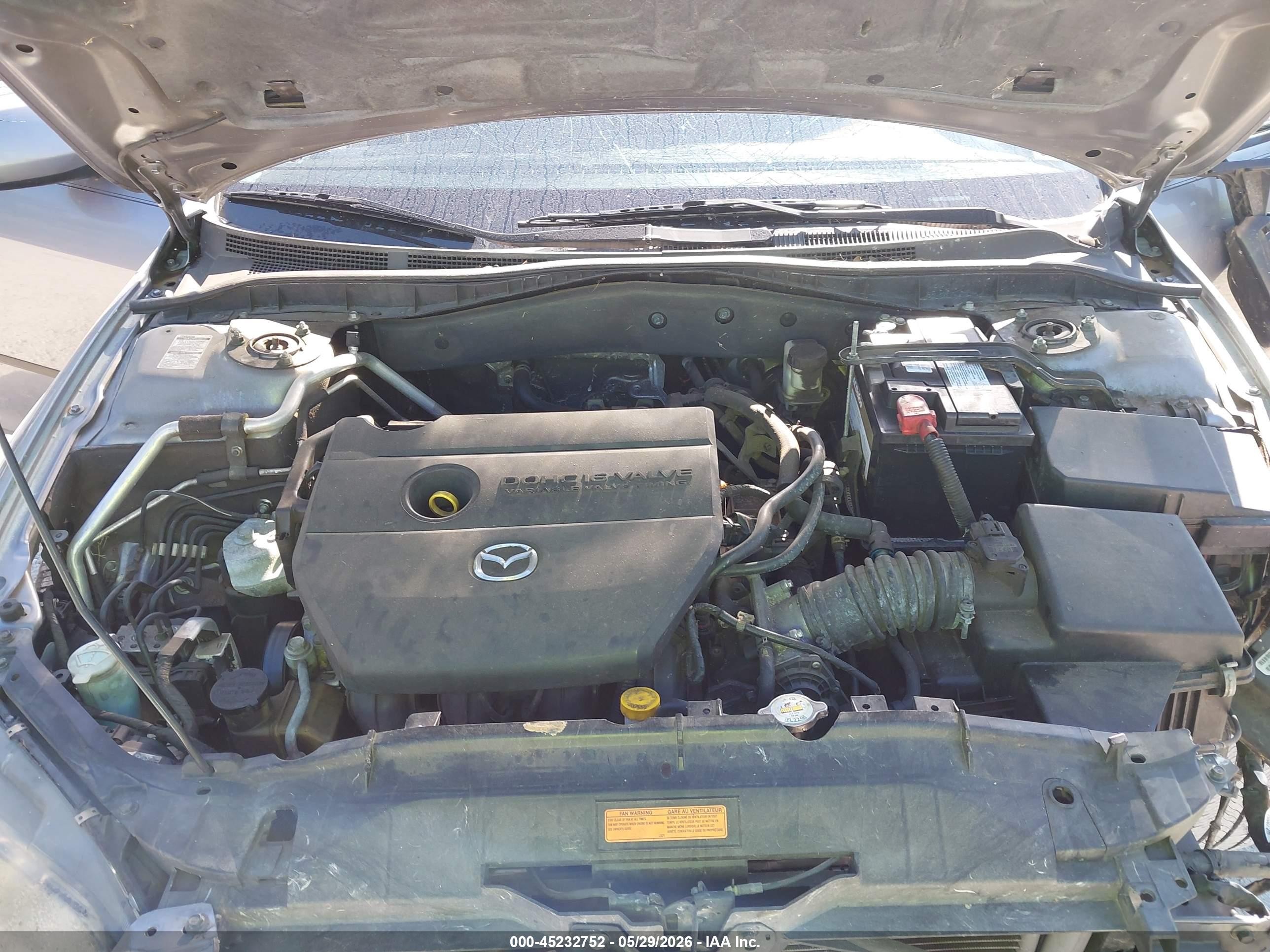 2008 Mazda Mazda6 I Sport Ve Серебряный vin: 1YVHP80C385M05799