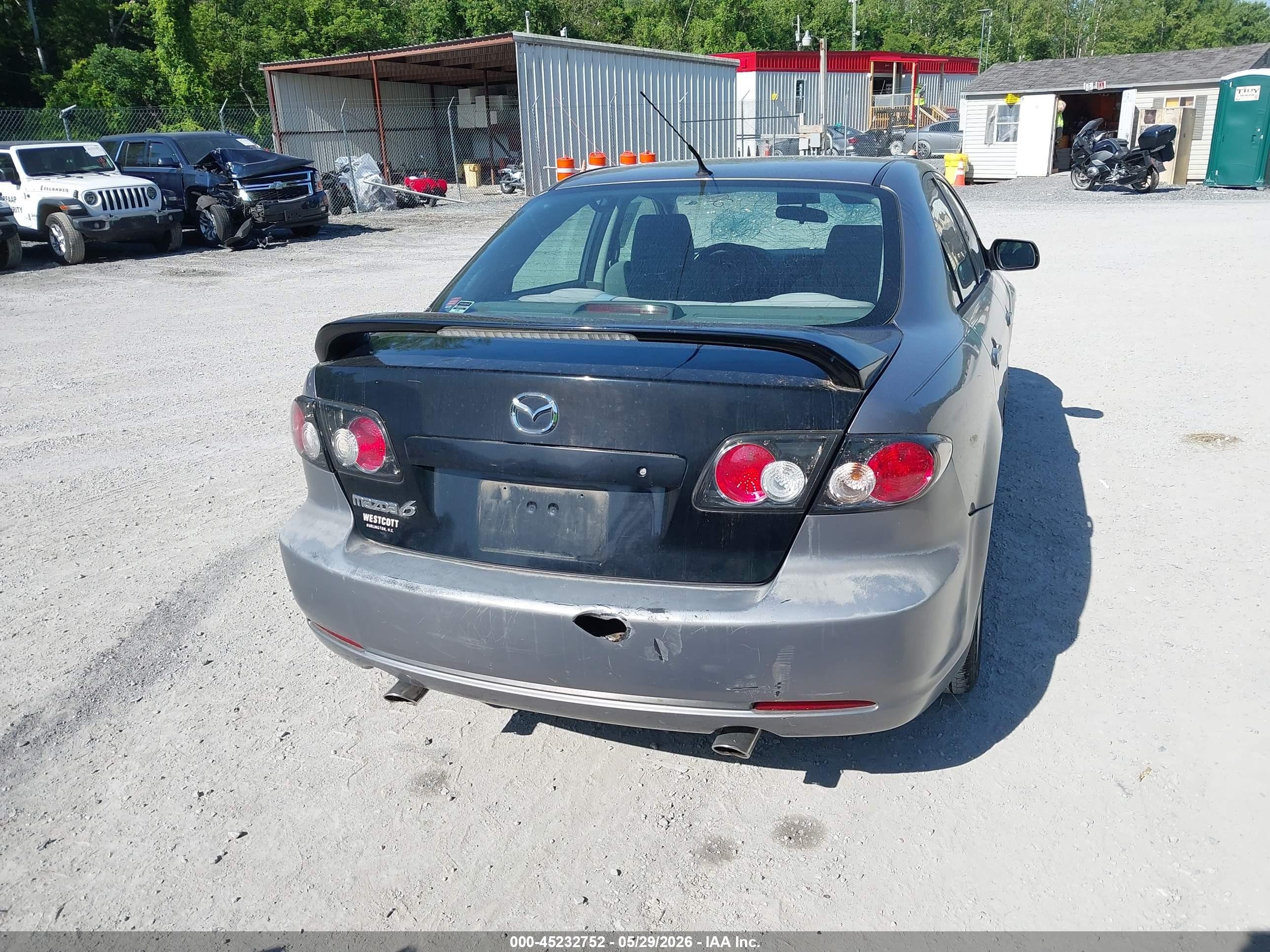 2008 Mazda Mazda6 I Sport Ve Серебряный vin: 1YVHP80C385M05799