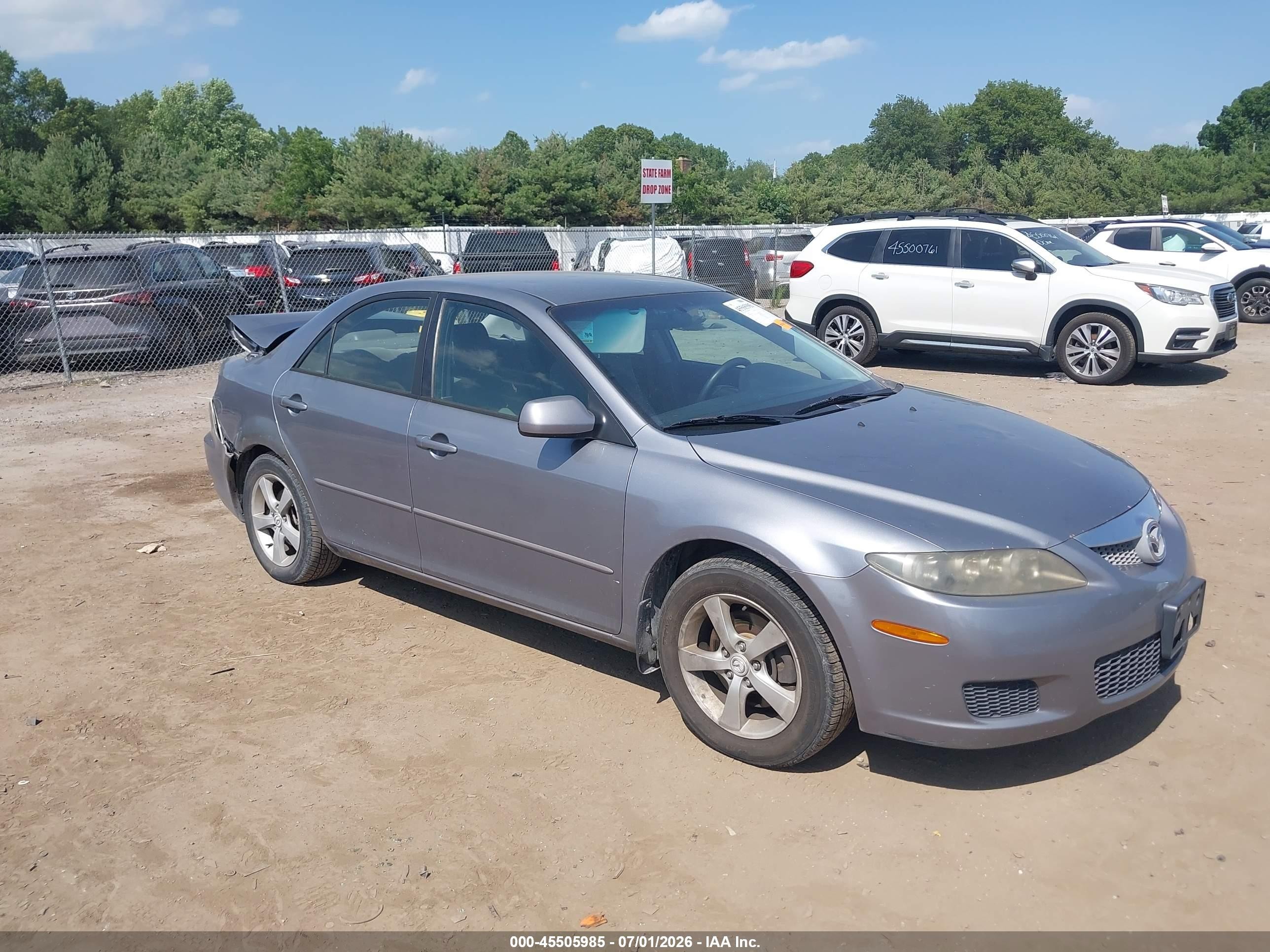 2007 Mazda Mazda6 I Sport Silver vin: 1YVHP80C475M07298