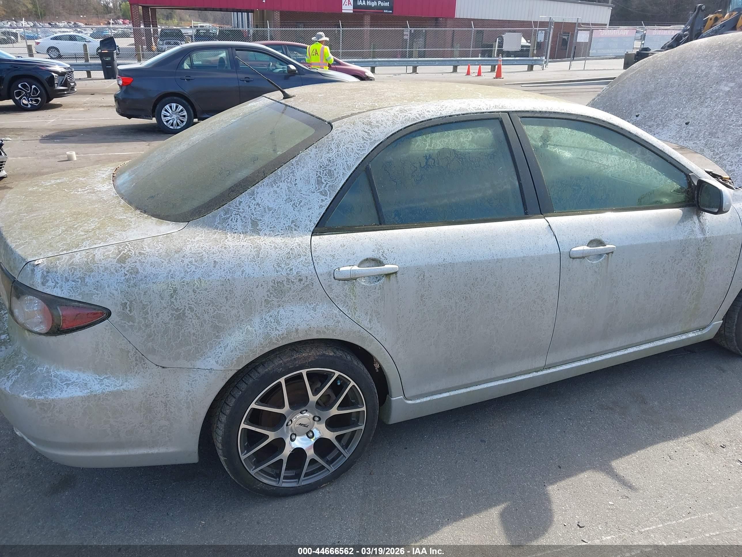 2007 Mazda Mazda6 I Sport Ve Серебряный vin: 1YVHP80C475M13263