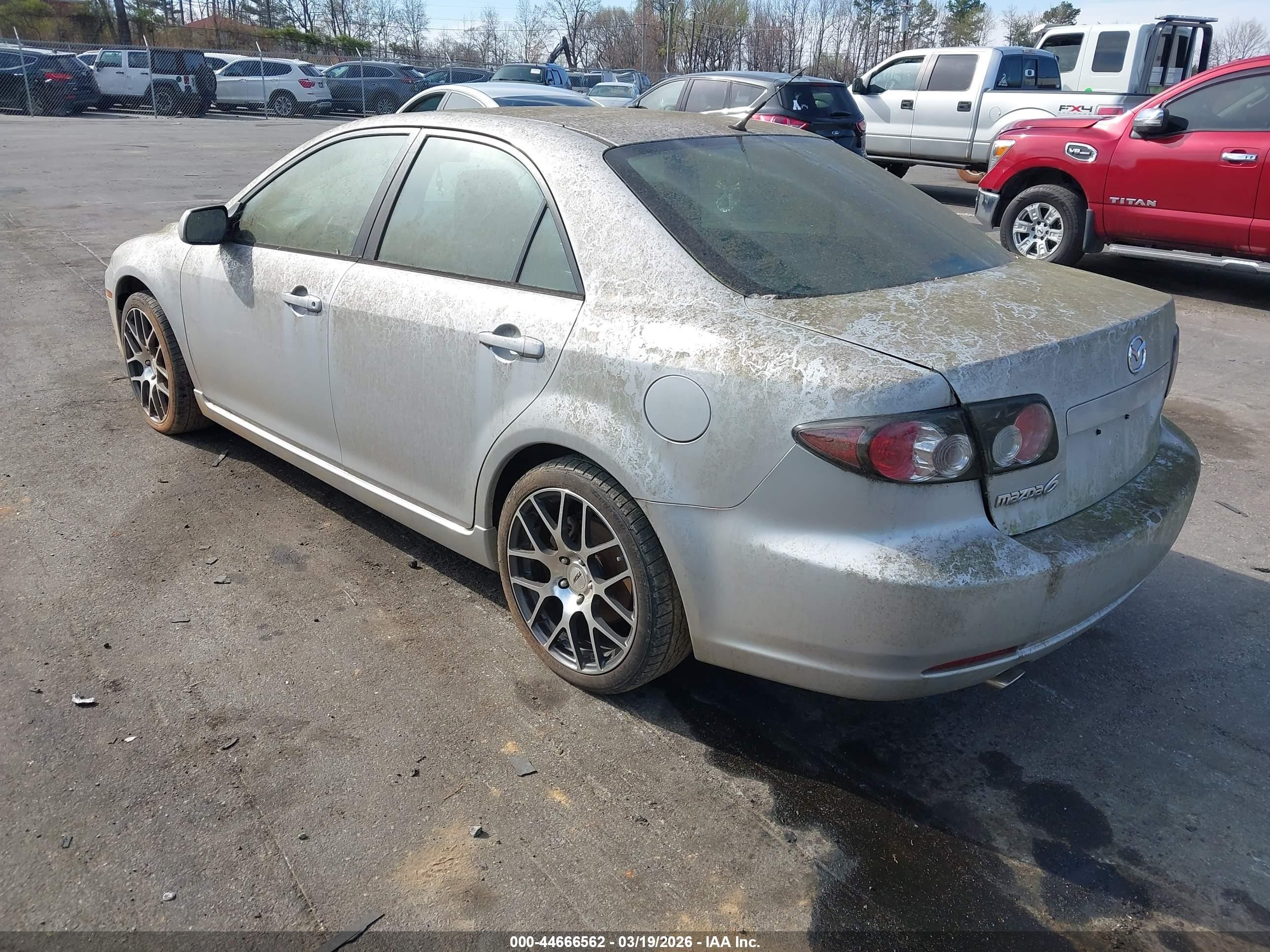 2007 Mazda Mazda6 I Sport Ve Серебряный vin: 1YVHP80C475M13263