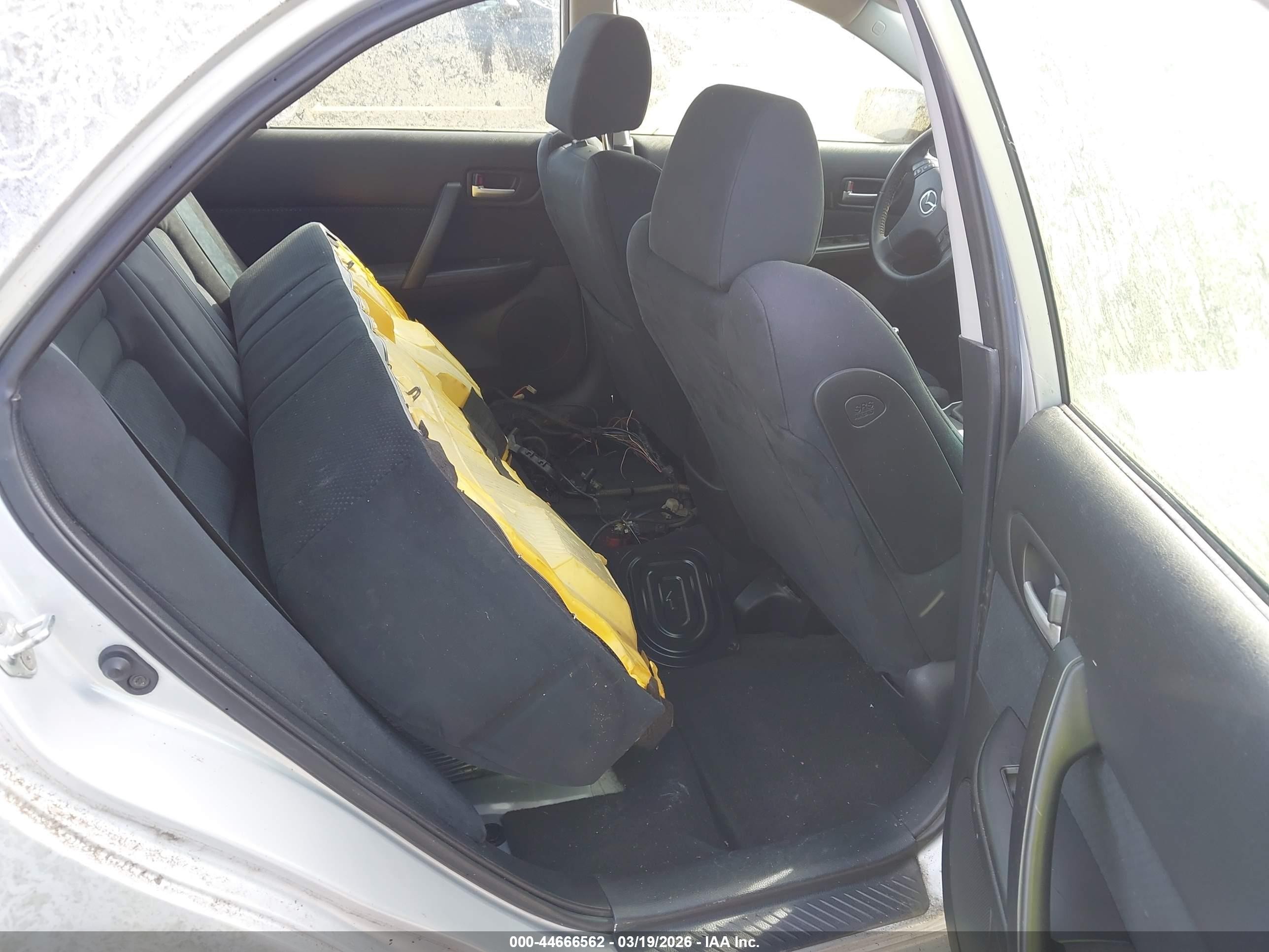 2007 Mazda Mazda6 I Sport Ve Серебряный vin: 1YVHP80C475M13263