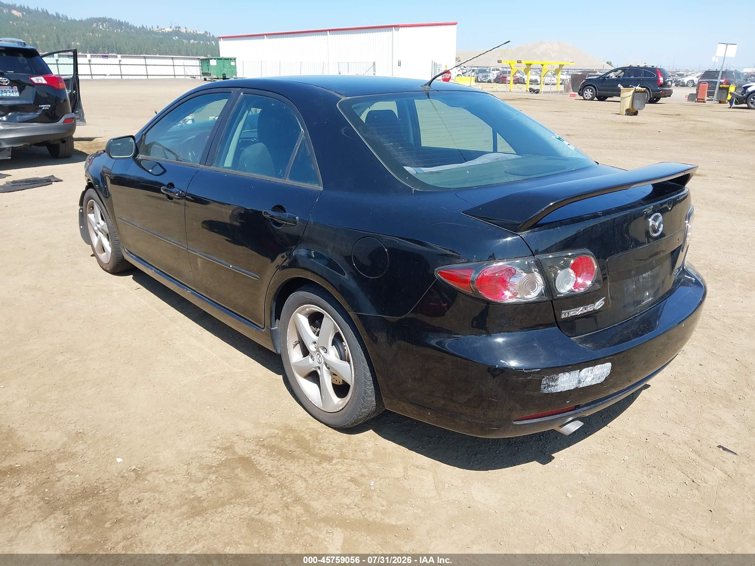 2007 Mazda Mazda6 I Sport Ve Black vin: 1YVHP80C475M26899