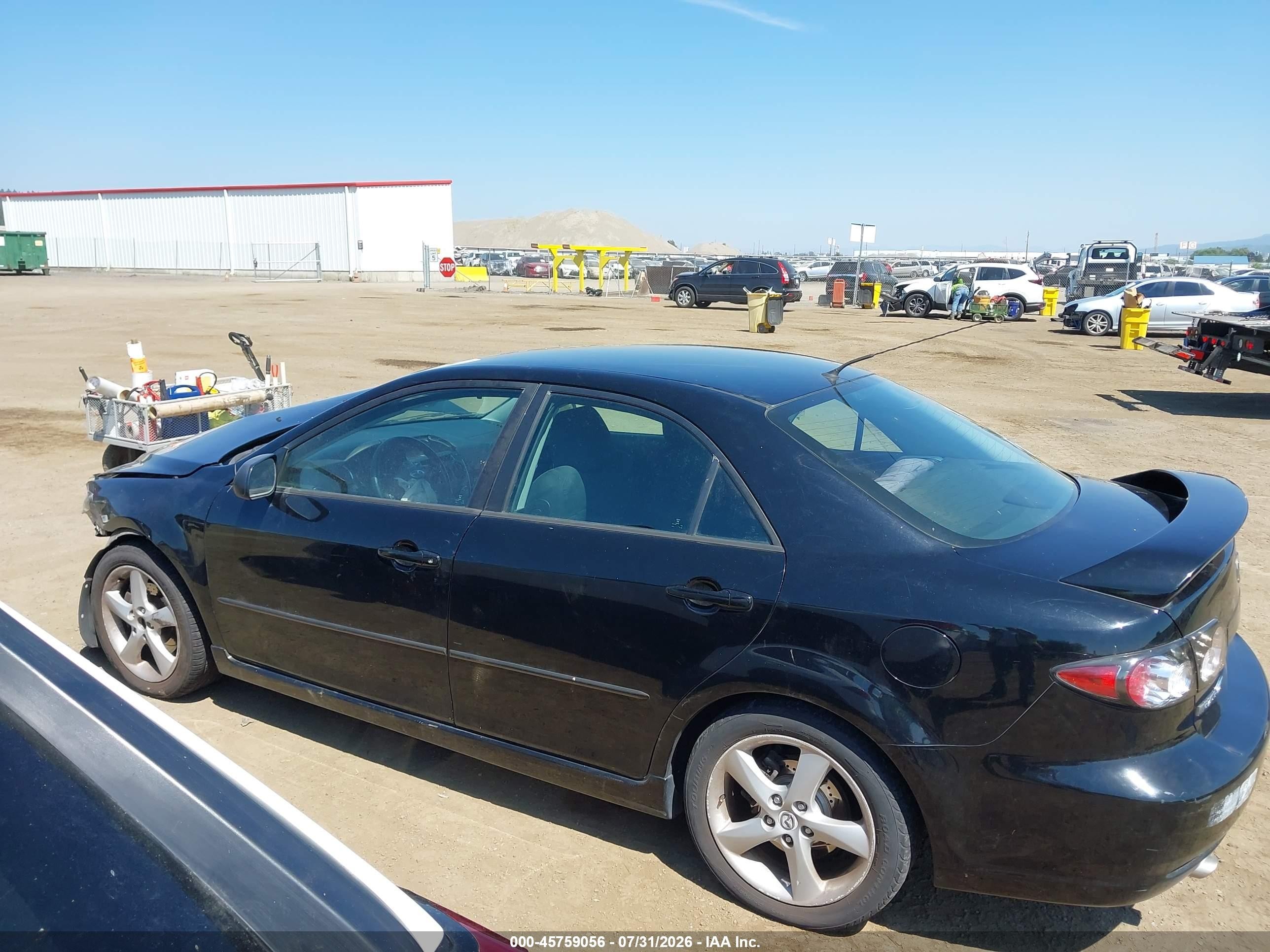 2007 Mazda Mazda6 I Sport Ve Black vin: 1YVHP80C475M26899