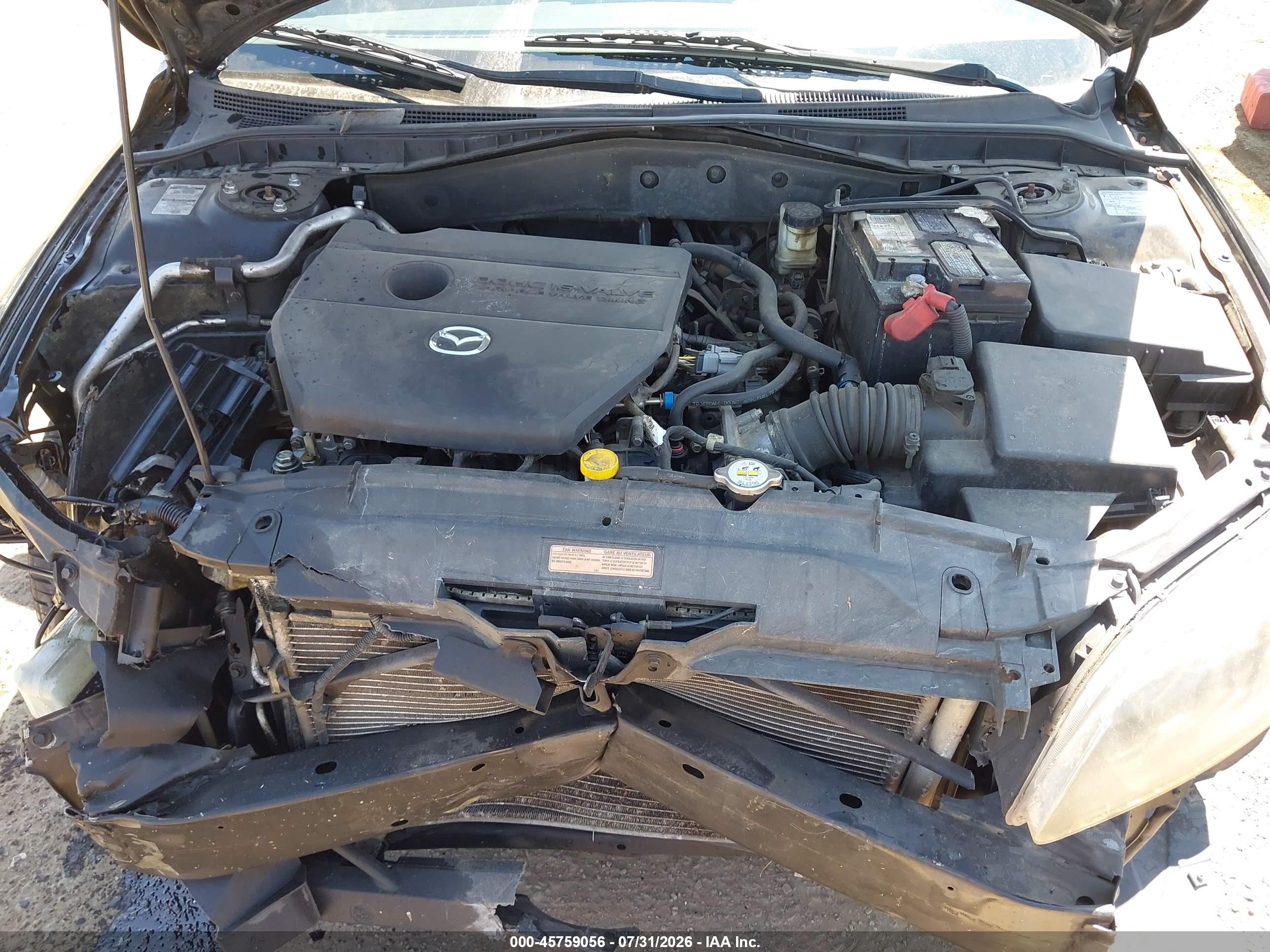 2007 Mazda Mazda6 I Sport Ve Black vin: 1YVHP80C475M26899
