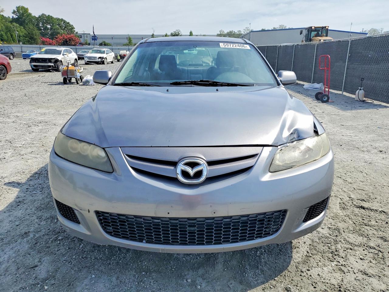 2007 Mazda 6 I Silver vin: 1YVHP80C475M35621