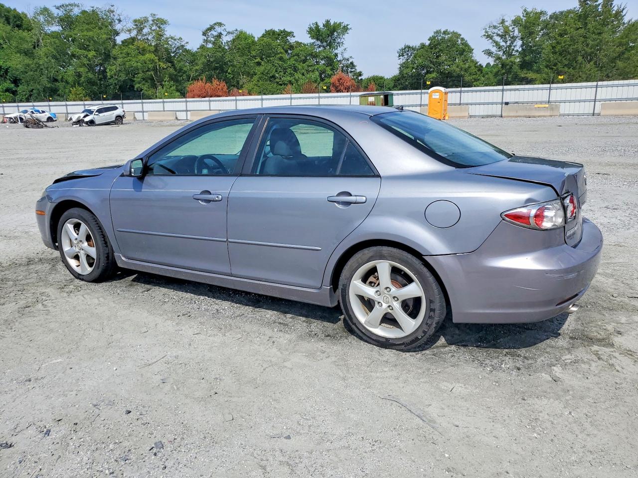 2007 Mazda 6 I Silver vin: 1YVHP80C475M35621