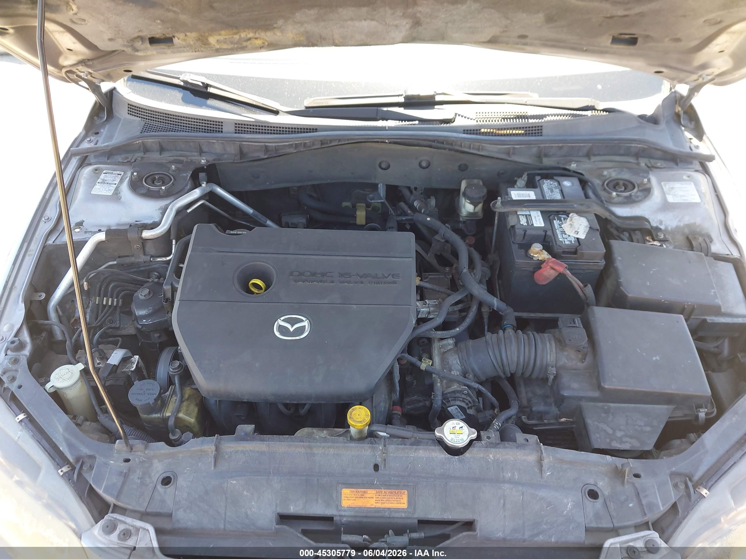 2007 Mazda Mazda6 I Sport Ve Gray vin: 1YVHP80C475M37384