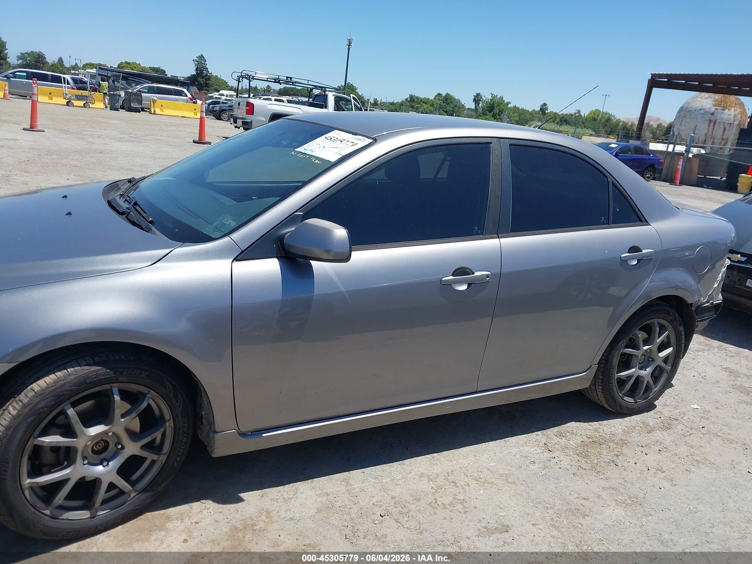2007 Mazda Mazda6 I Sport Ve Gray vin: 1YVHP80C475M37384
