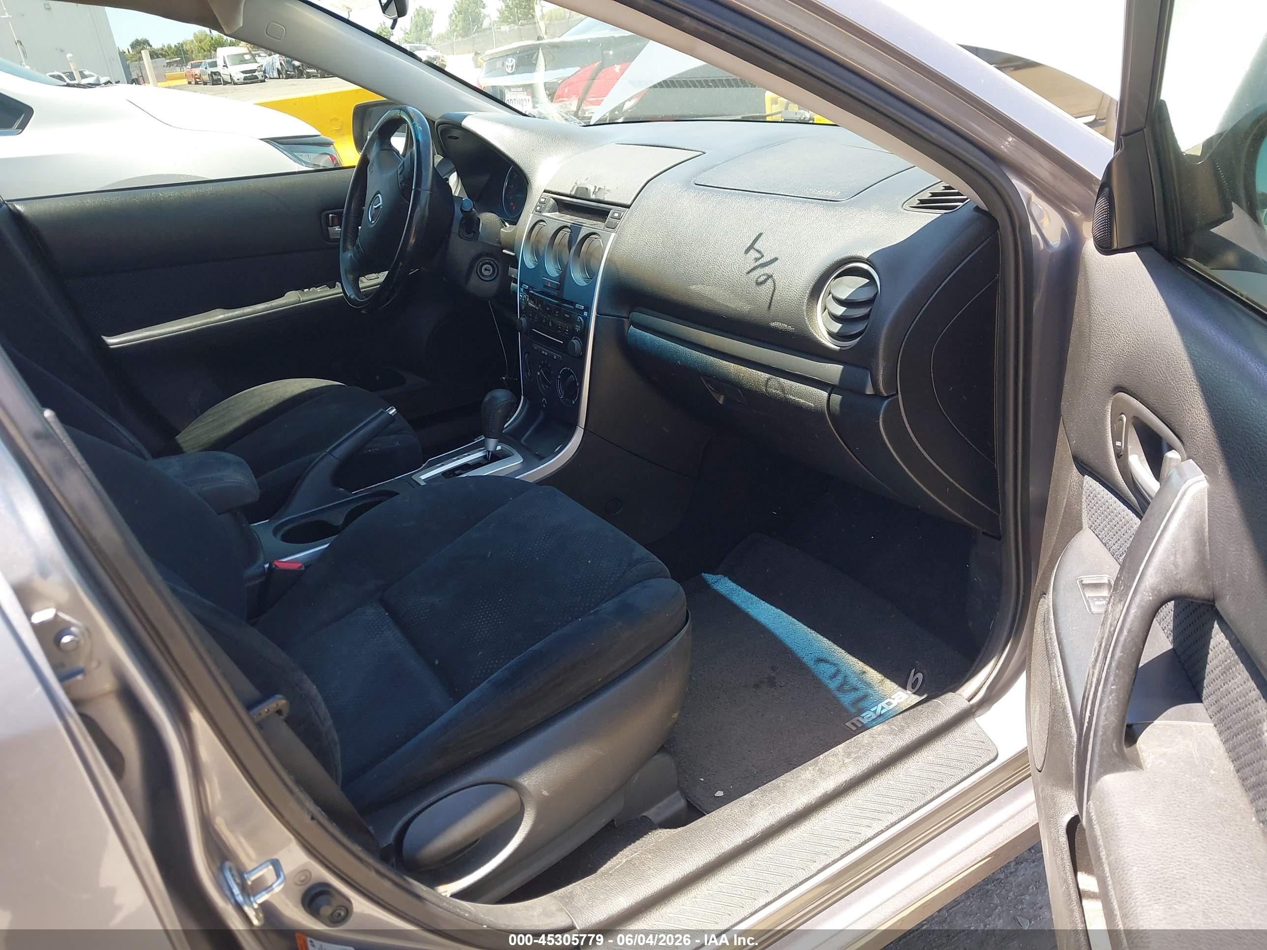 2007 Mazda Mazda6 I Sport Ve Gray vin: 1YVHP80C475M37384