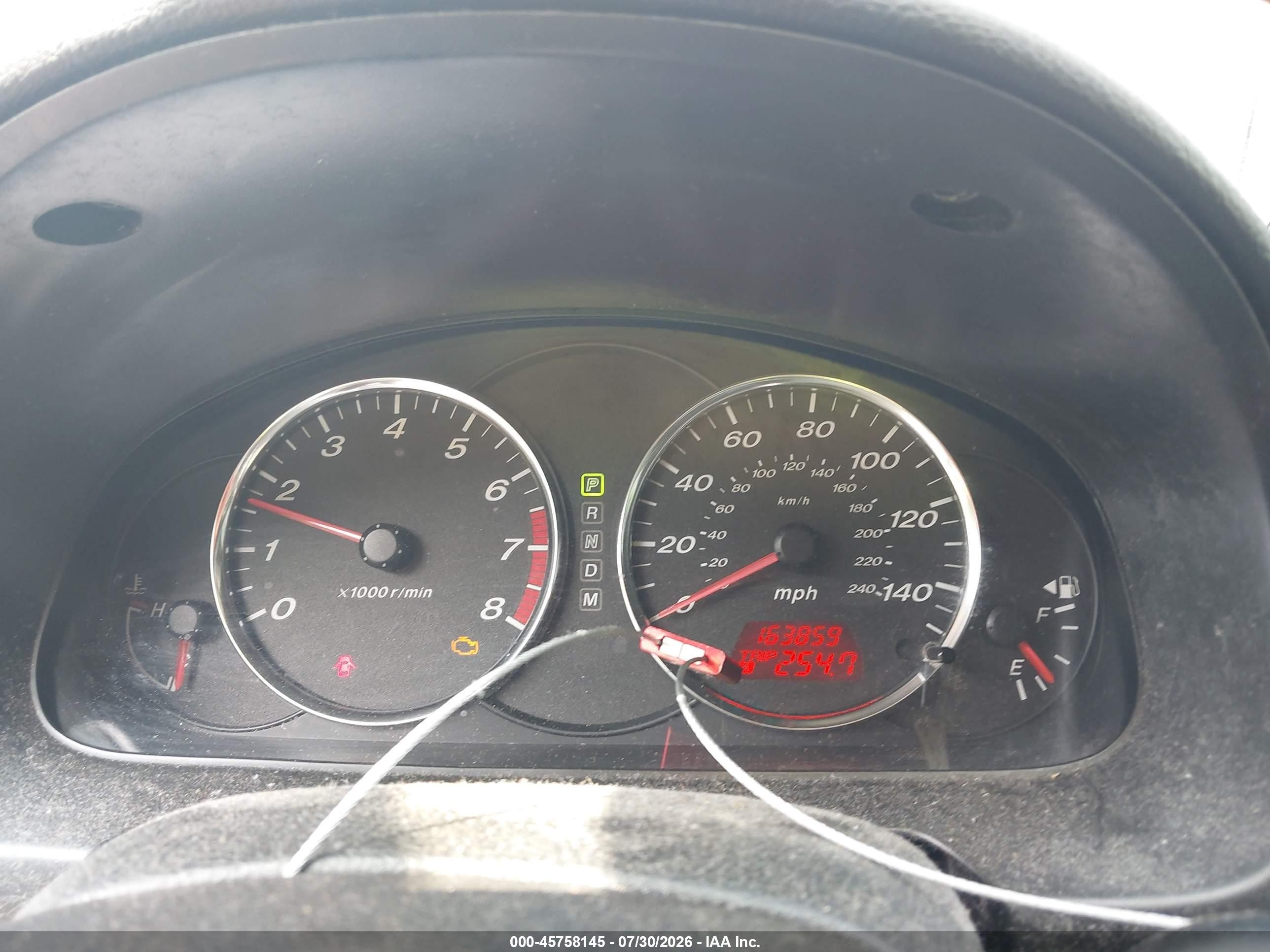 2008 Mazda Mazda6 I Sport Ve Silver vin: 1YVHP80C485M32686