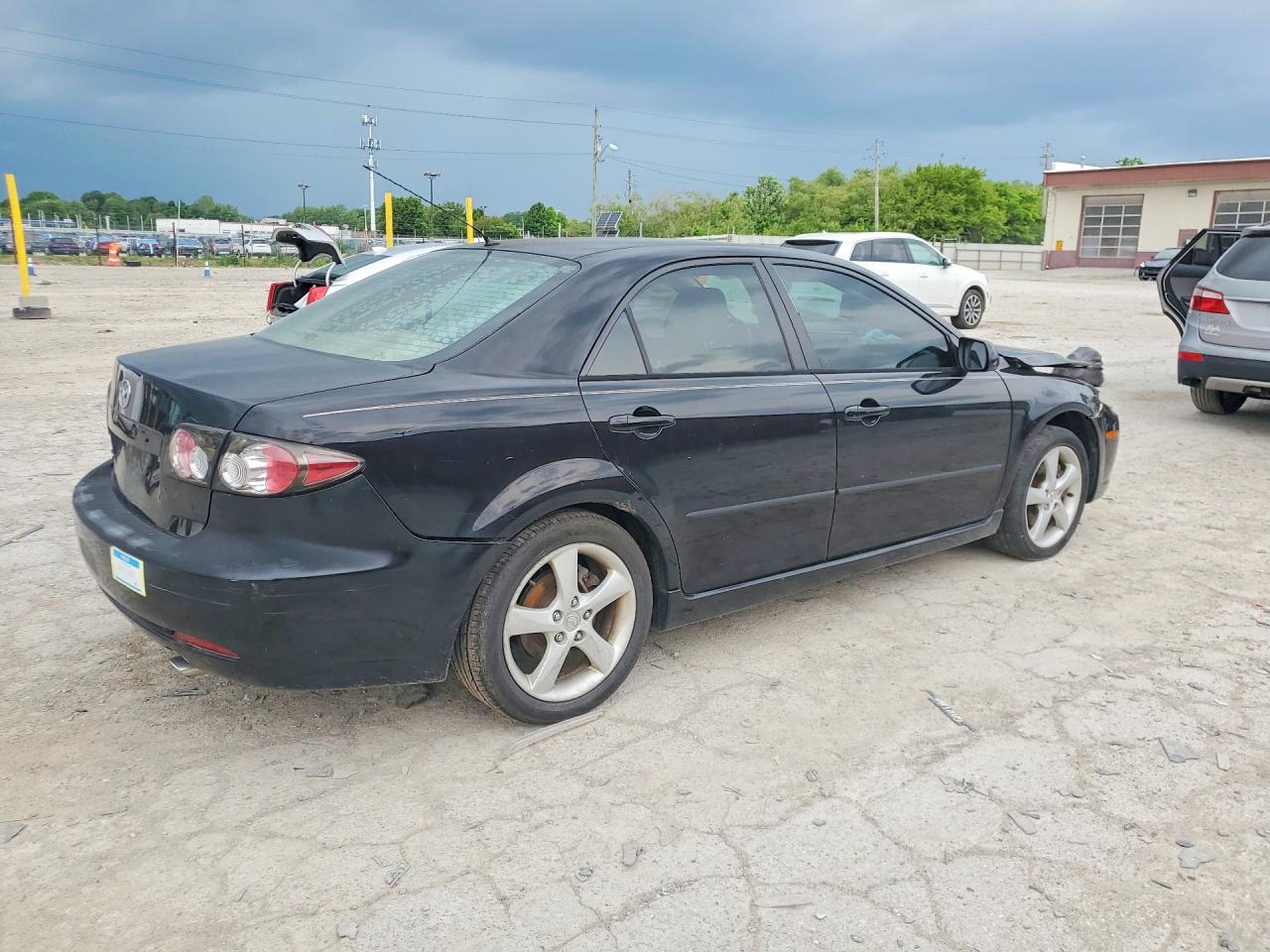 2008 Mazda 6 I Черный vin: 1YVHP80C485M39668