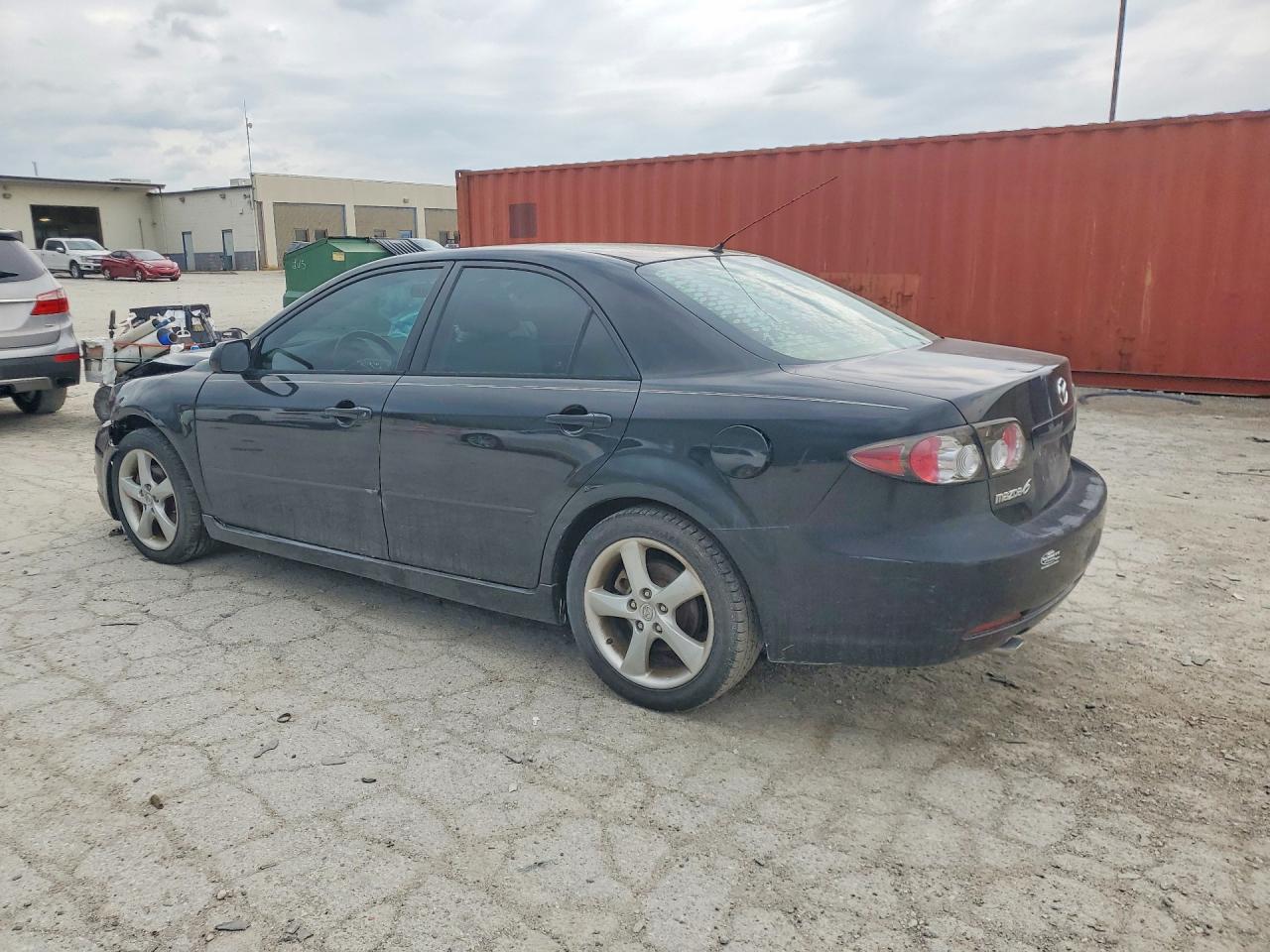 2008 Mazda 6 I Черный vin: 1YVHP80C485M39668