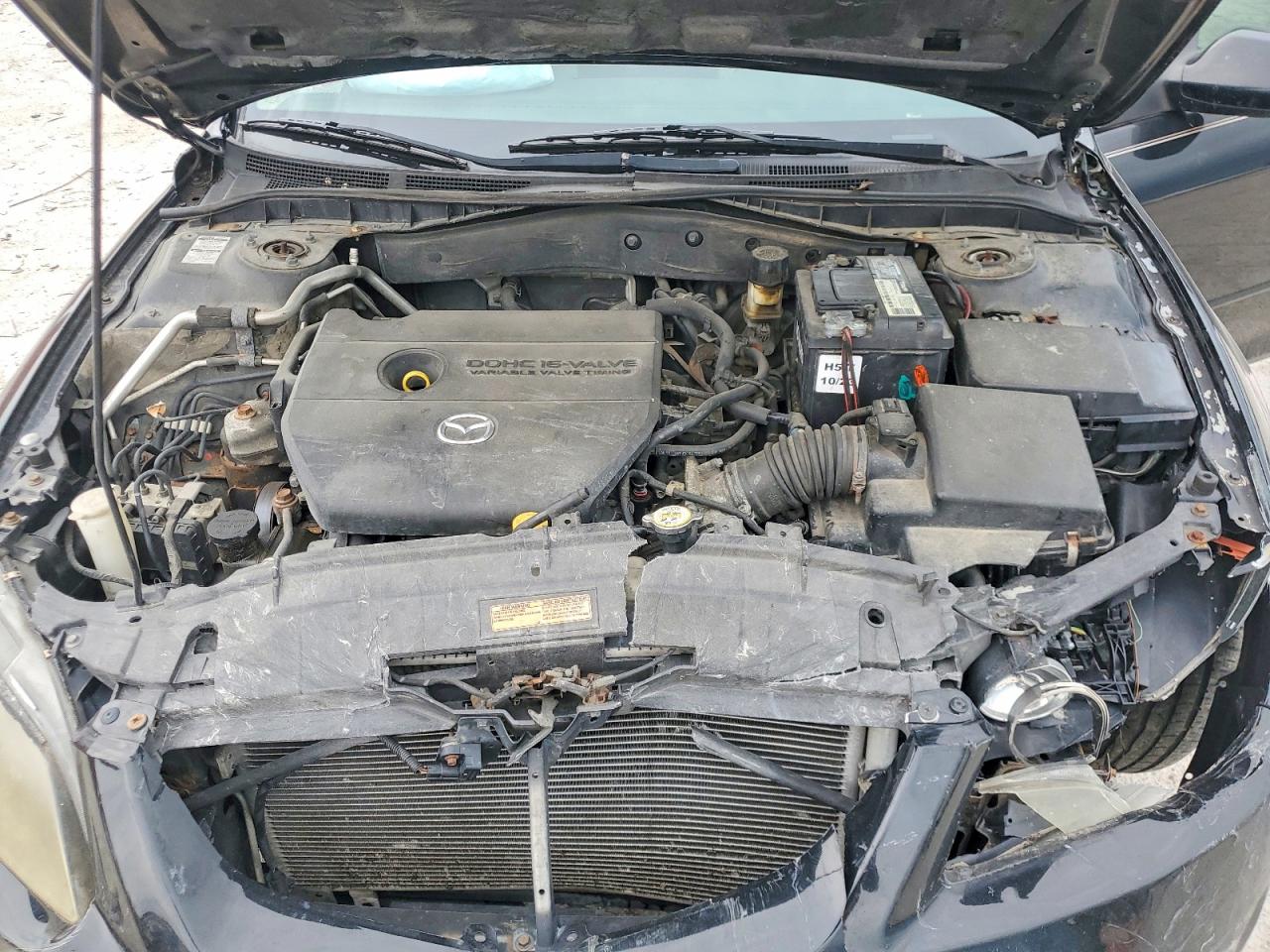 2008 Mazda 6 I Черный vin: 1YVHP80C485M39668