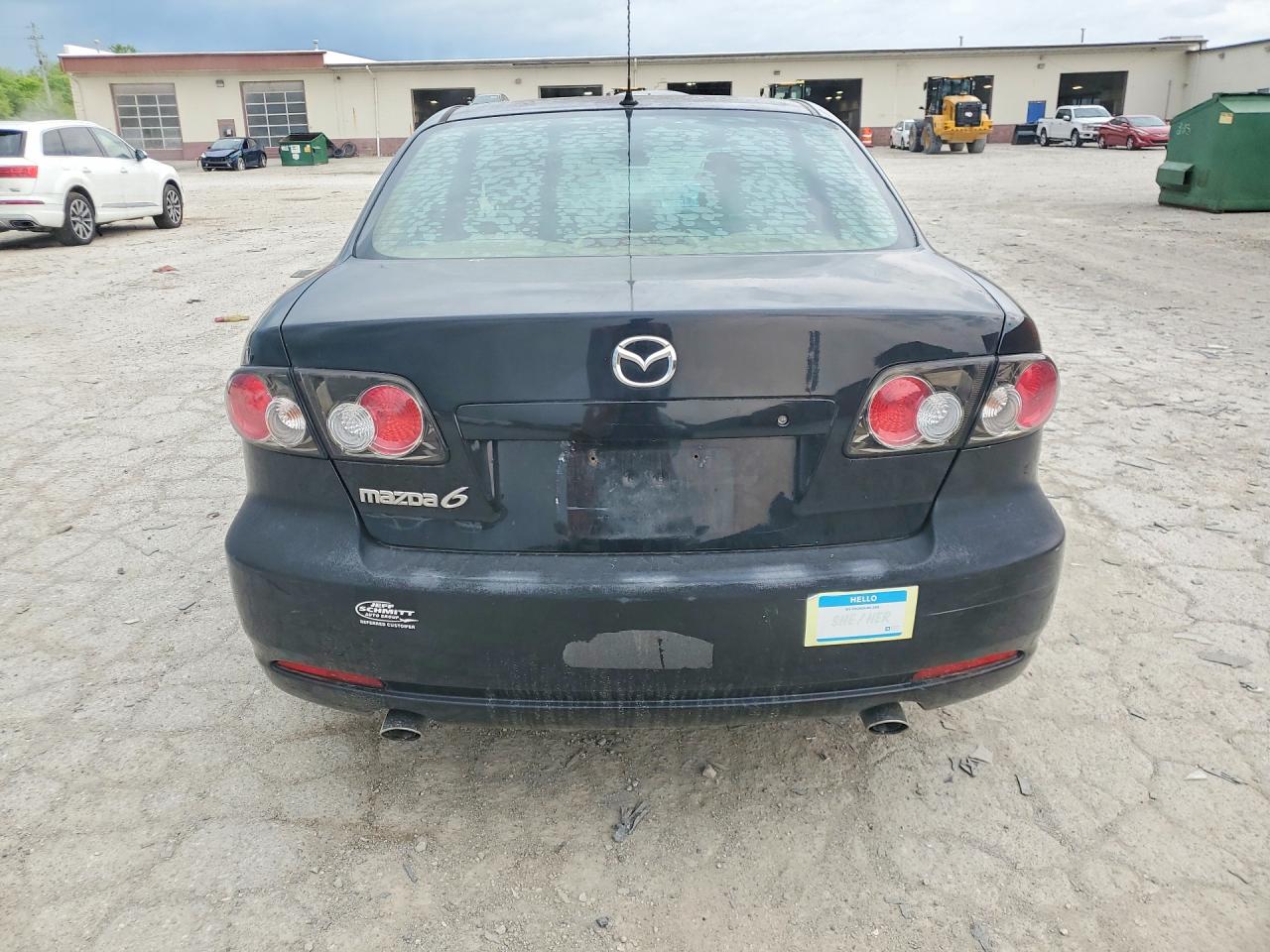 2008 Mazda 6 I Черный vin: 1YVHP80C485M39668