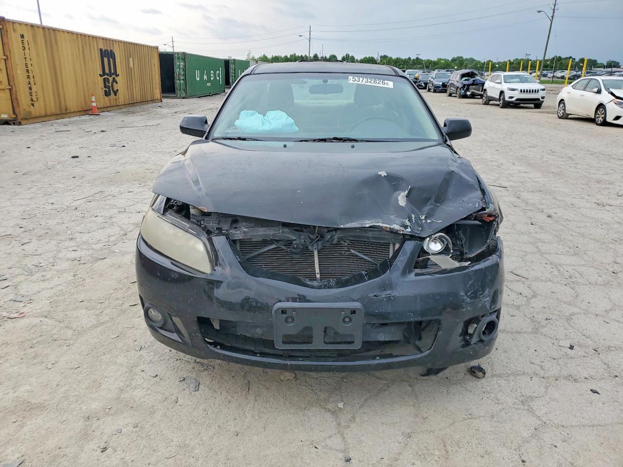 2008 Mazda 6 I Черный vin: 1YVHP80C485M39668