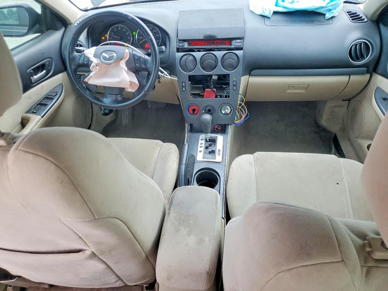 2008 Mazda 6 I Черный vin: 1YVHP80C485M39668