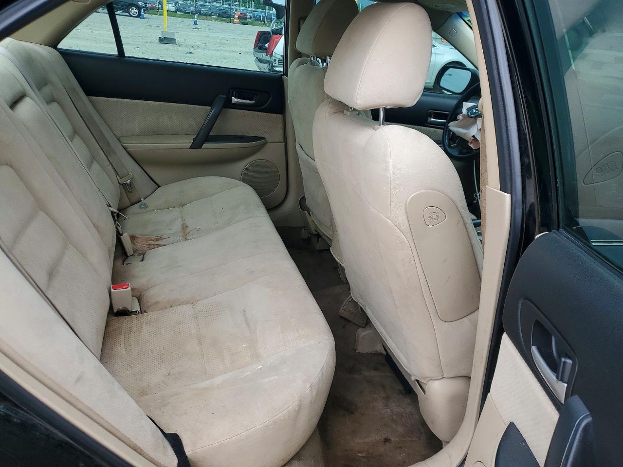 2008 Mazda 6 I Черный vin: 1YVHP80C485M39668