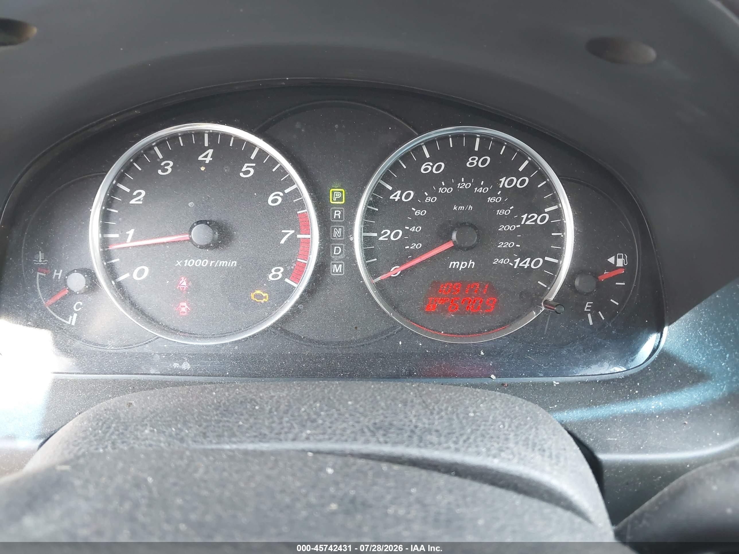 2008 Mazda Mazda6 I Touring Tan vin: 1YVHP80C485M40657