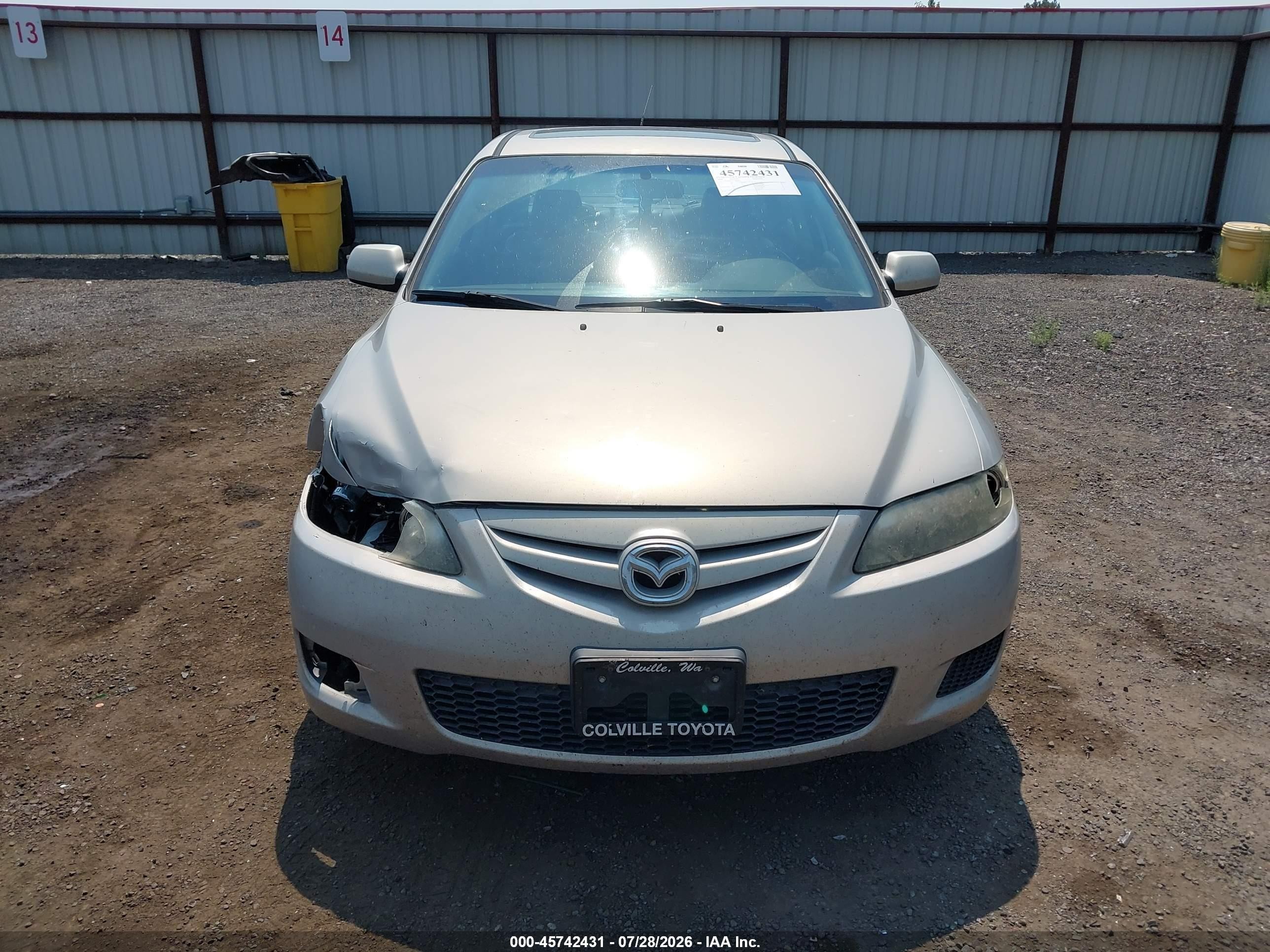 2008 Mazda Mazda6 I Touring Tan vin: 1YVHP80C485M40657