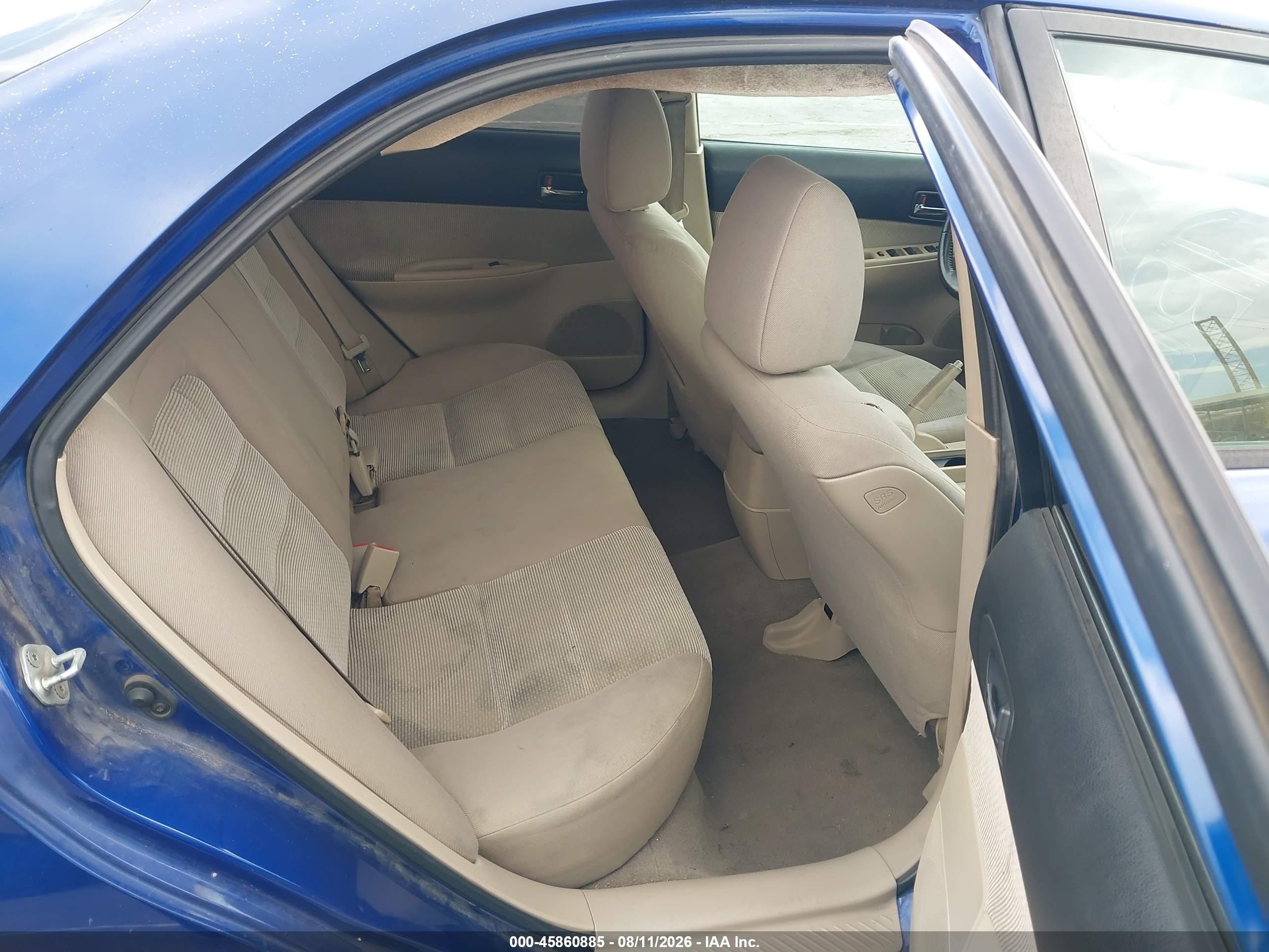 2005 Mazda Mazda6 I Base Синий vin: 1YVHP80C555M63571