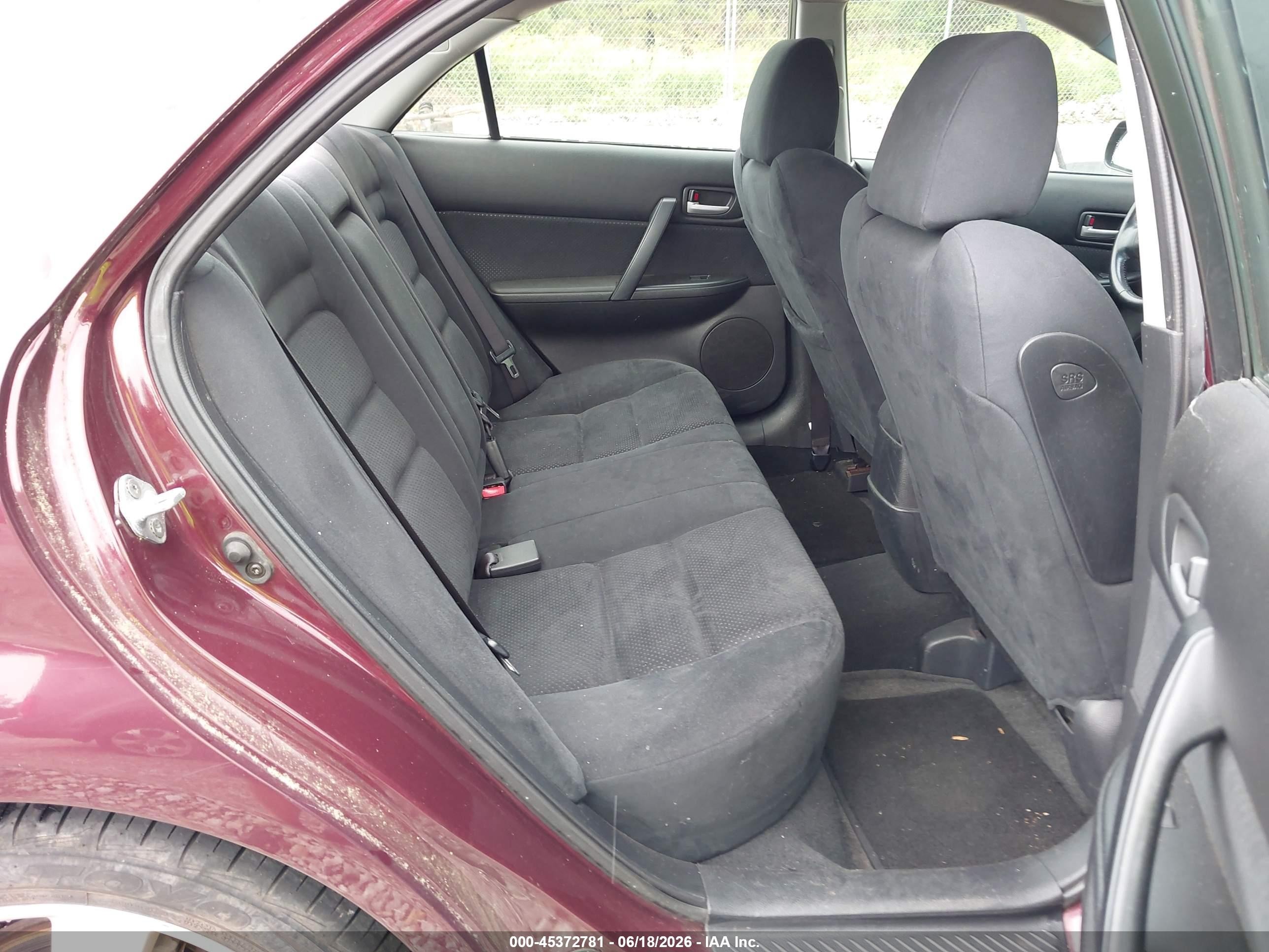 2006 Mazda Mazda6 Sport I Burgundy vin: 1YVHP80C565M12279