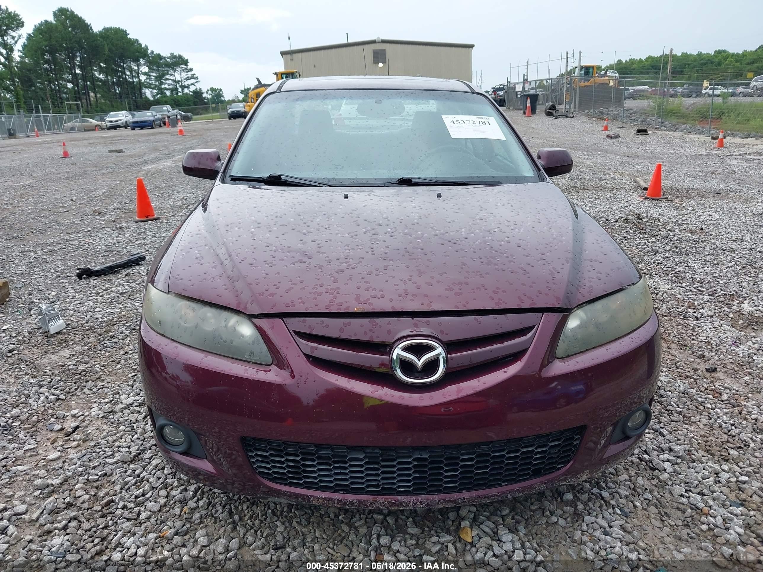2006 Mazda Mazda6 Sport I Burgundy vin: 1YVHP80C565M12279