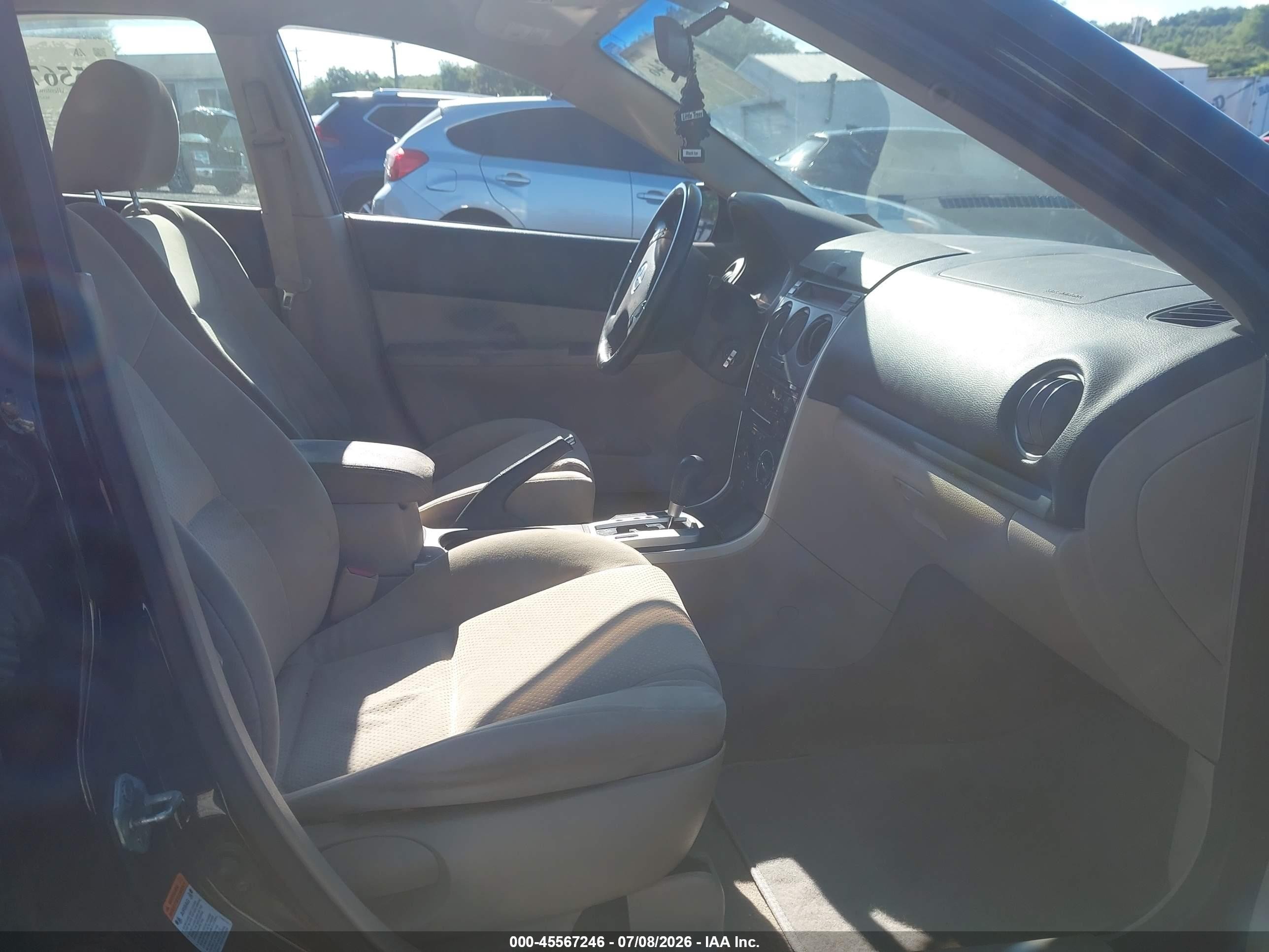 2008 Mazda Mazda6 I Sport Ve Black vin: 1YVHP80C585M07926