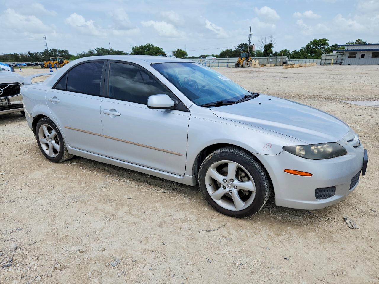 2008 Mazda 6 I Silver vin: 1YVHP80C585M21485