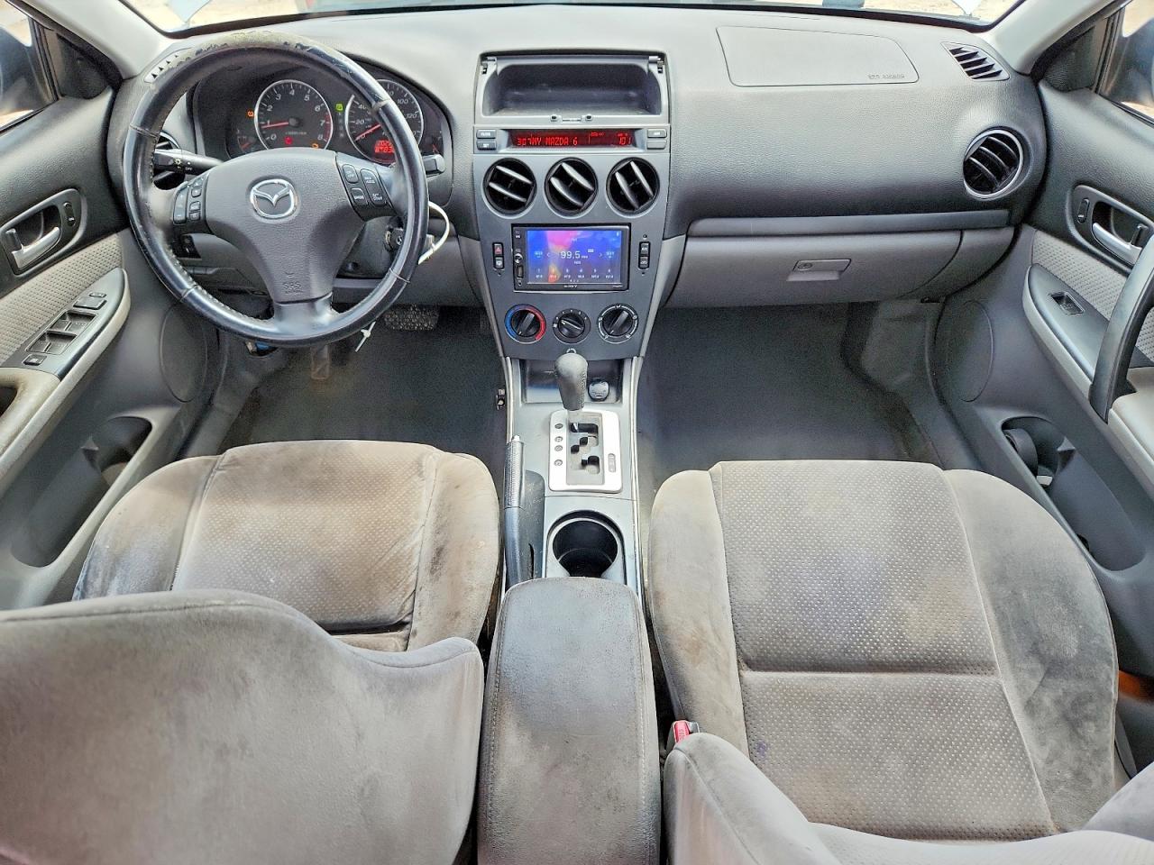 2008 Mazda 6 I Silver vin: 1YVHP80C585M21485