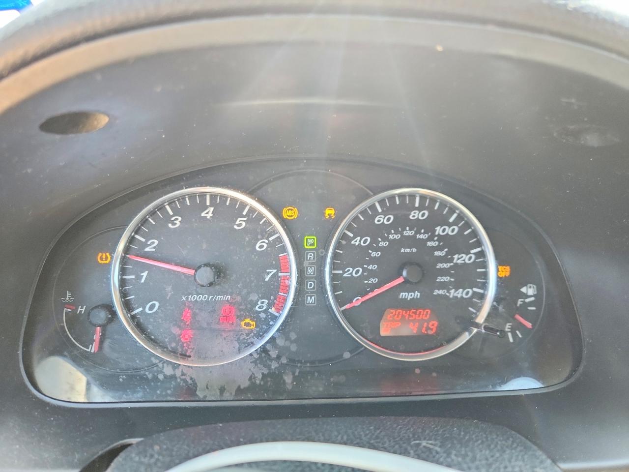 2008 Mazda 6 I Silver vin: 1YVHP80C585M23978