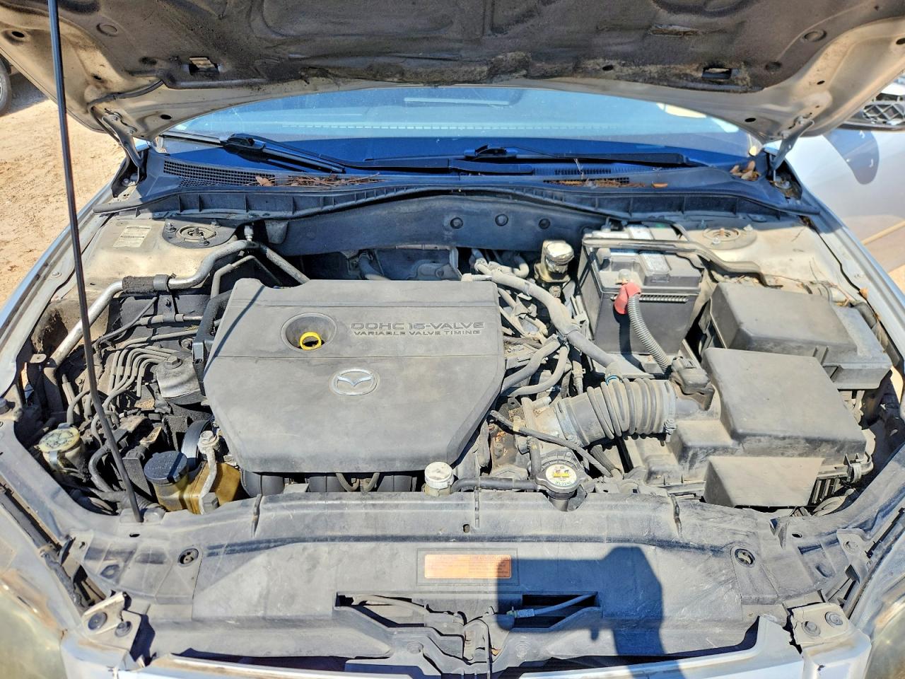 2008 Mazda 6 I Silver vin: 1YVHP80C585M23978
