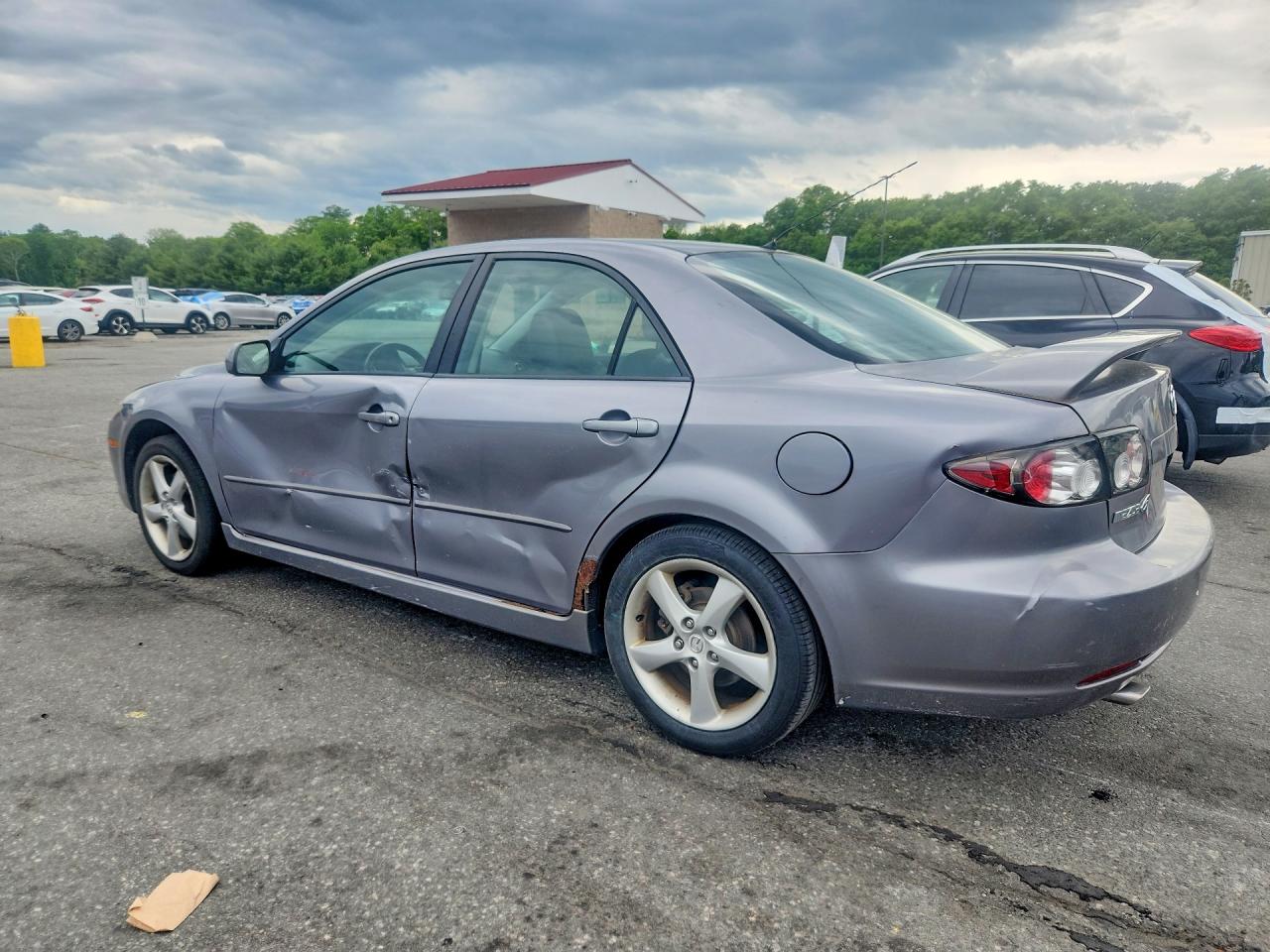 2008 Mazda 6 I Gray vin: 1YVHP80C585M46919