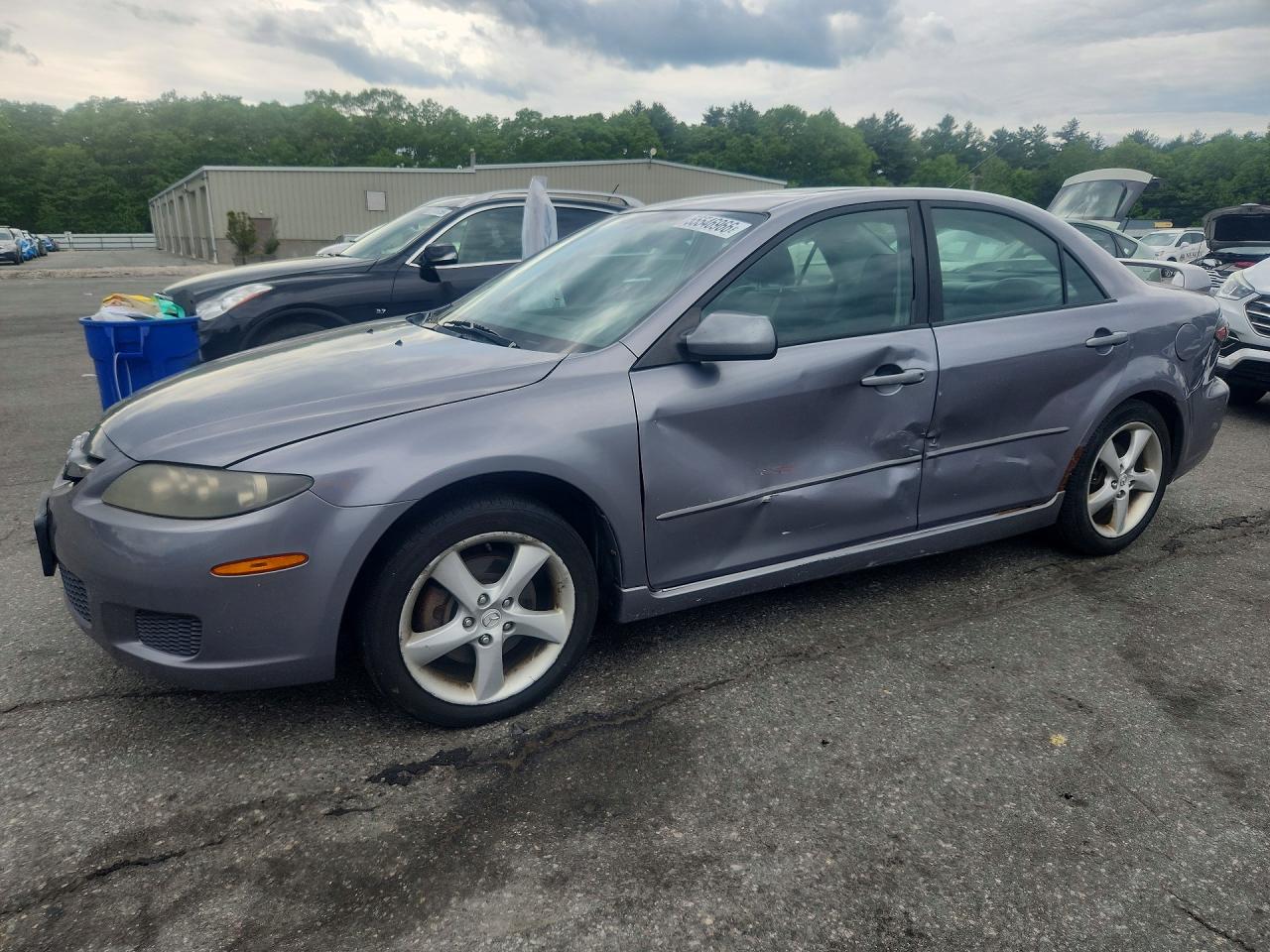 2008 Mazda 6 I Gray vin: 1YVHP80C585M46919