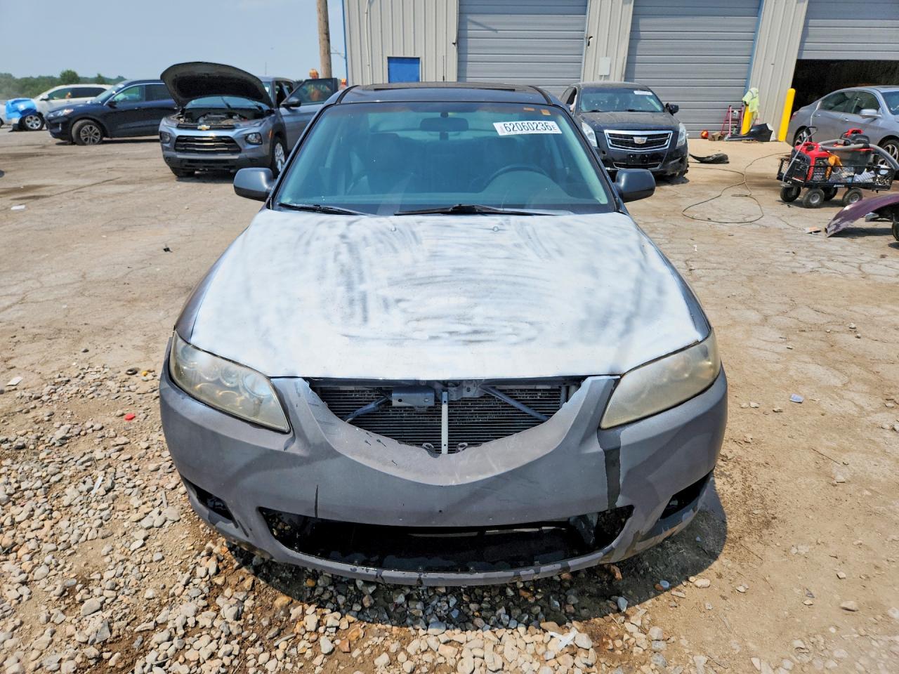 2005 Mazda 6 I Gray vin: 1YVHP80C655M76488